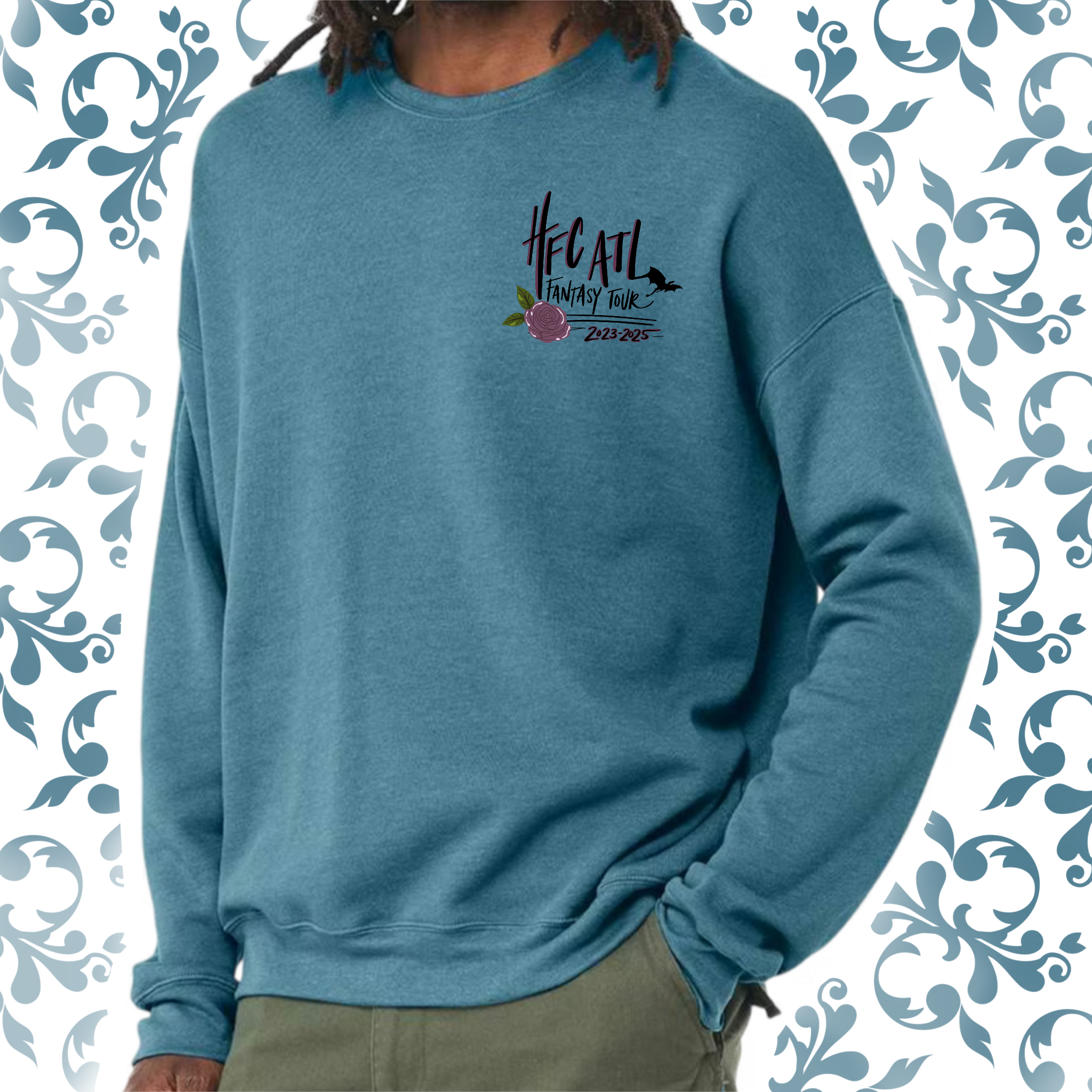 Fantasy Tour v2: Adult Crewneck (Bella+Canvas)