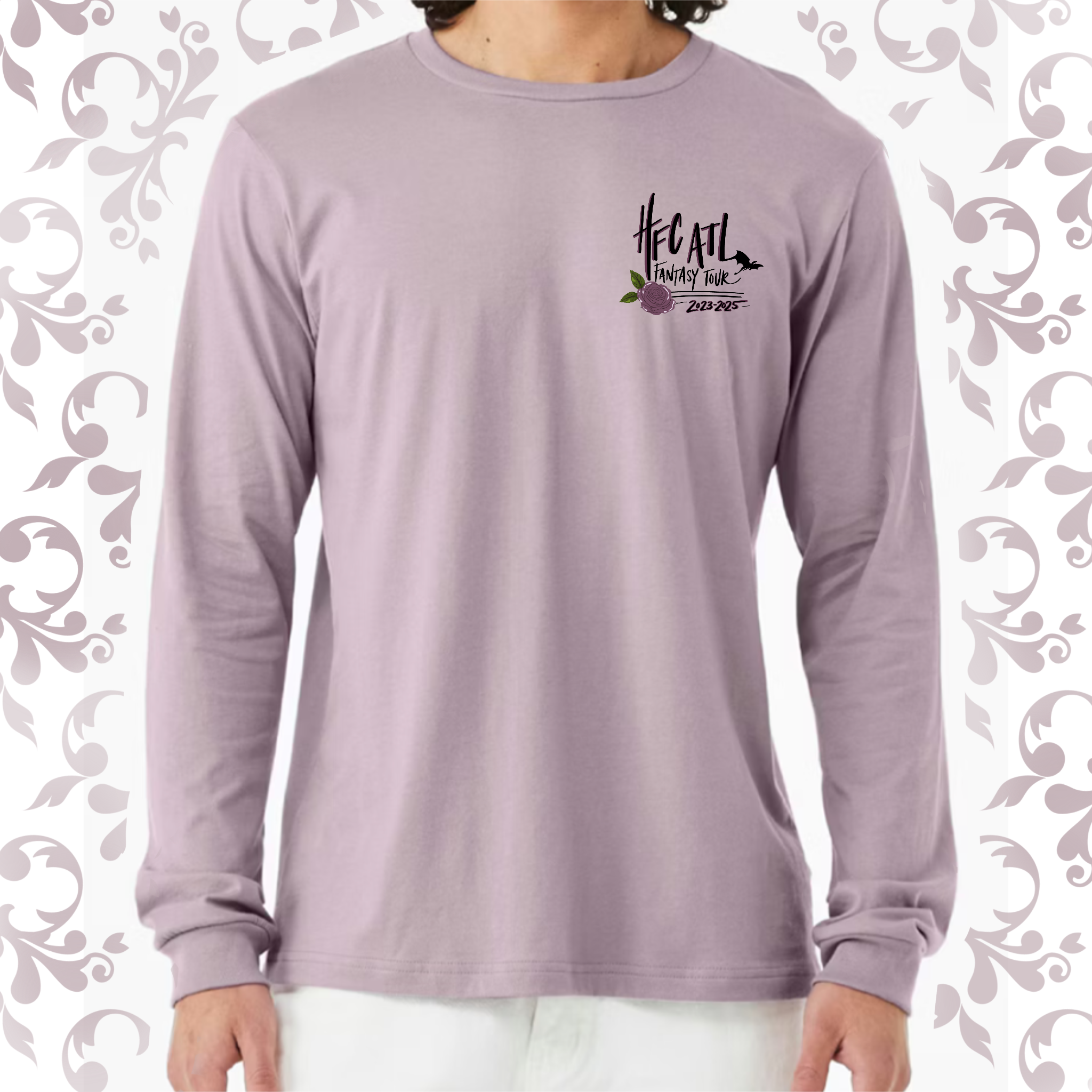 Fantasy Tour v2: Adult Long Sleeve TShirt (Bella+Canvas)