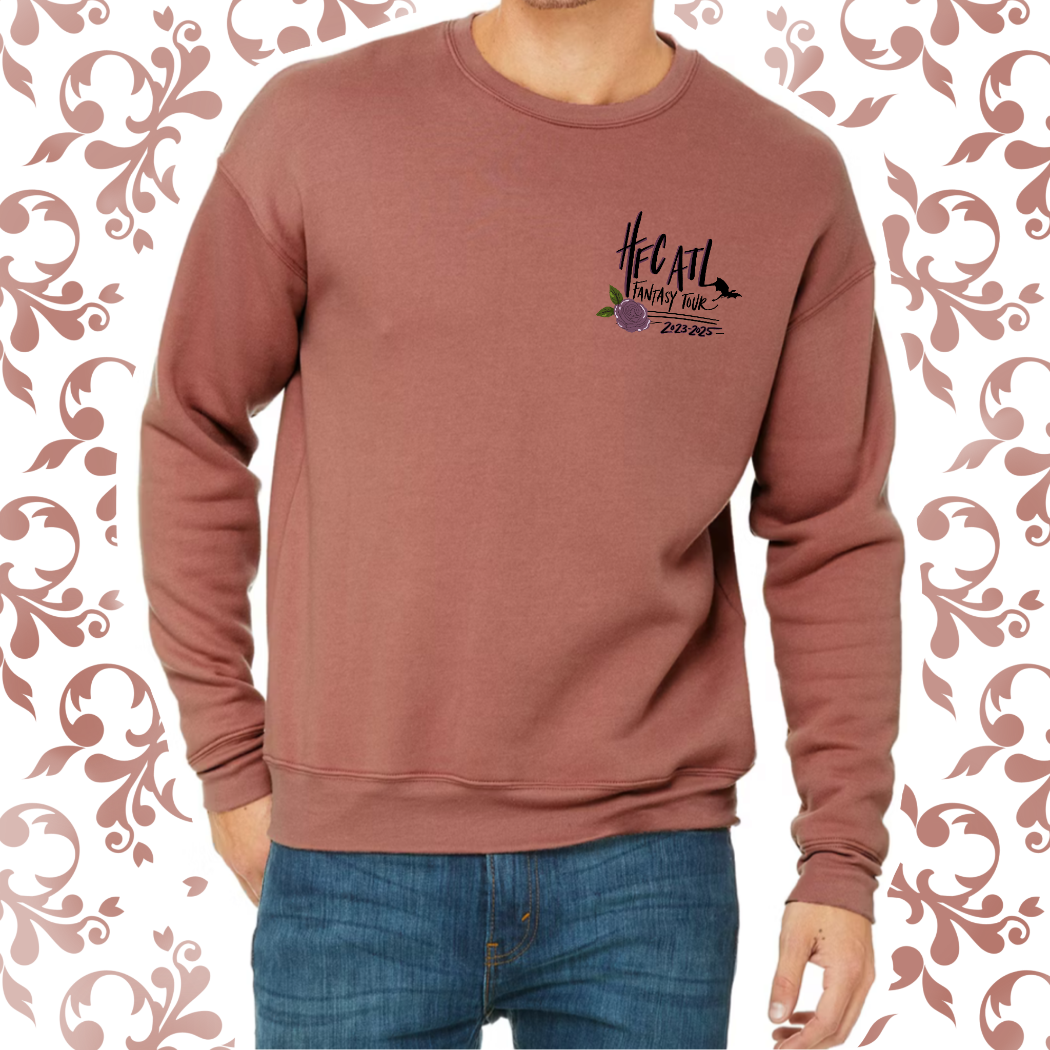 Fantasy Tour v2: Adult Crewneck (Bella+Canvas)