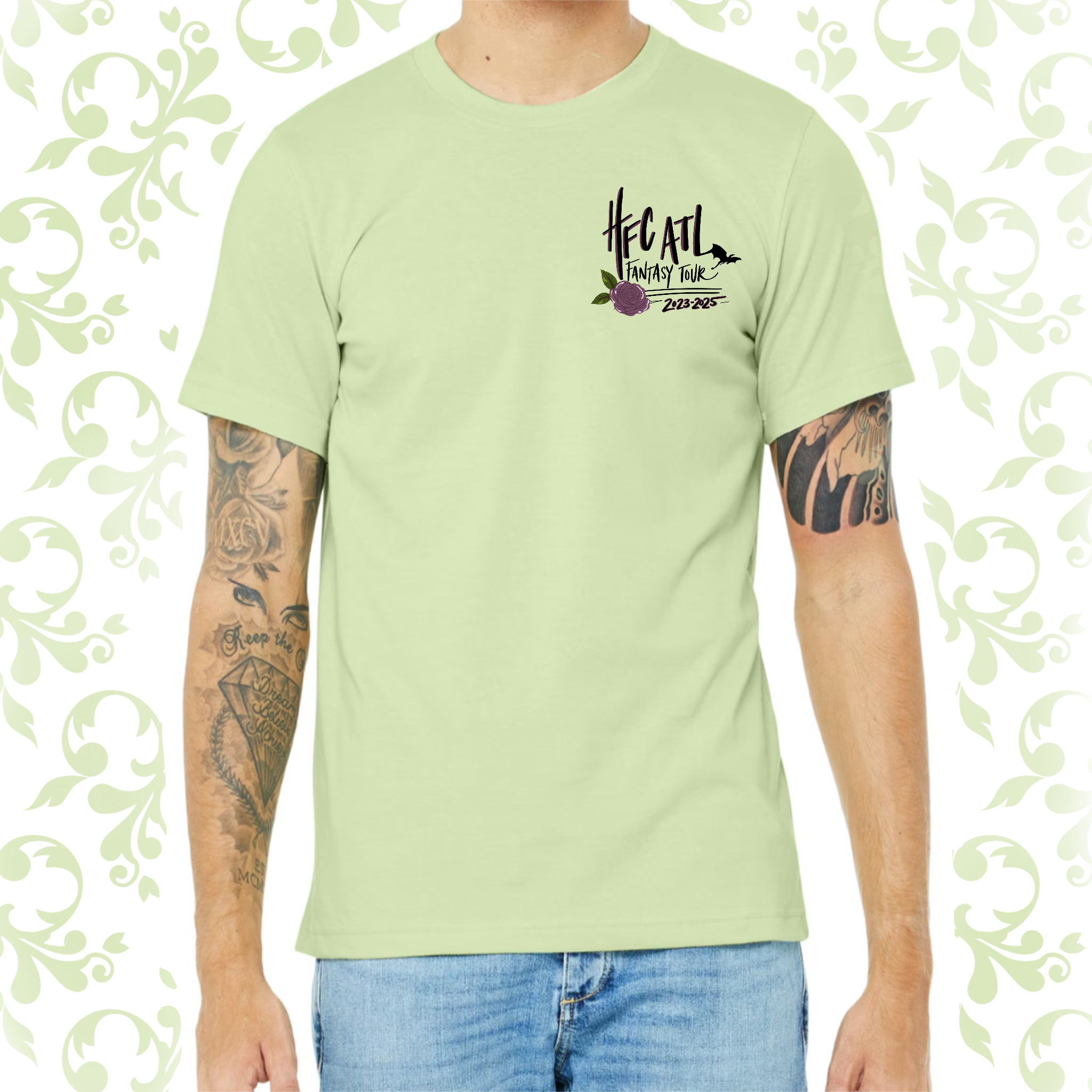 Fantasy Tour v2: Adult TShirt (Bella+Canvas)