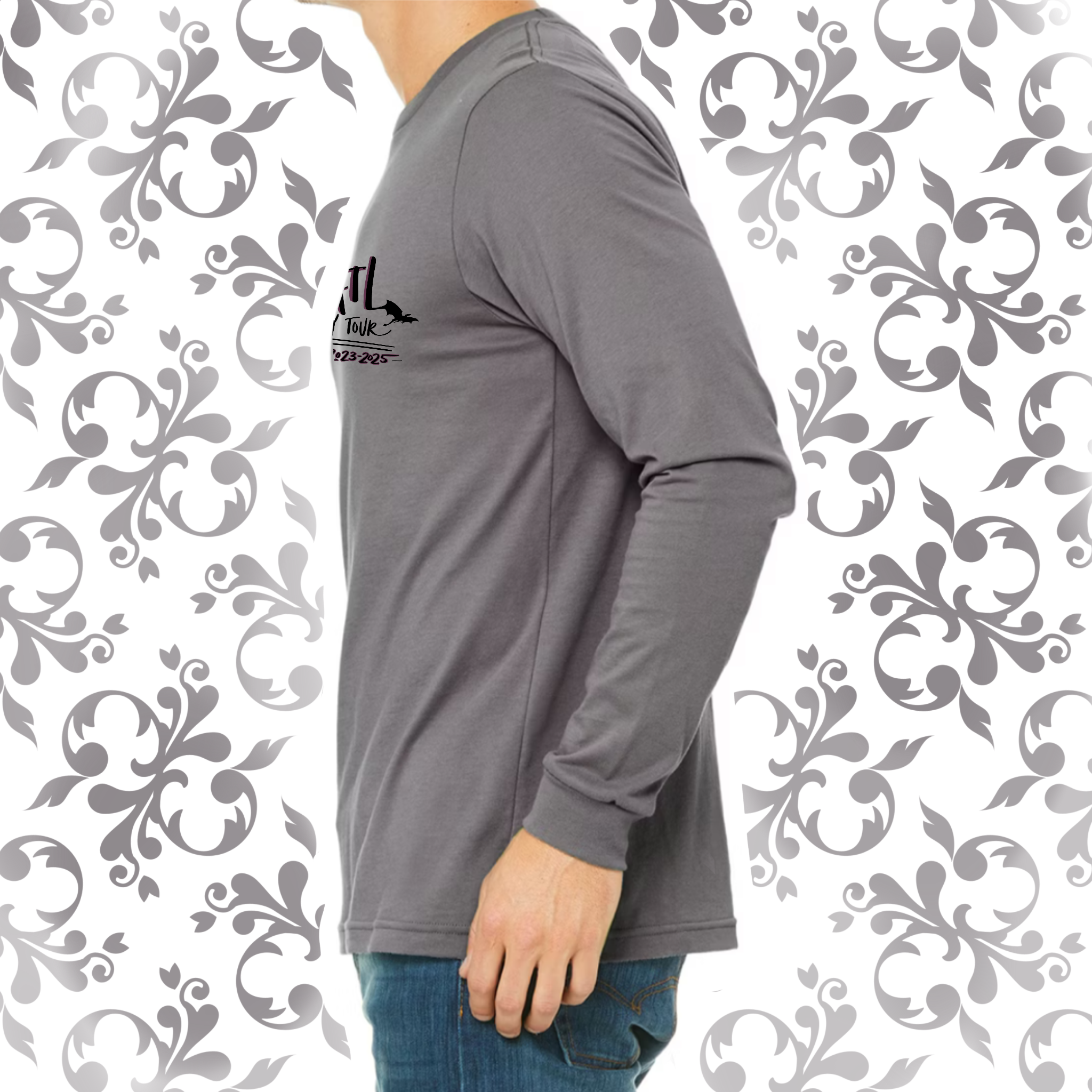 Fantasy Tour v2: Adult Long Sleeve TShirt (Bella+Canvas)