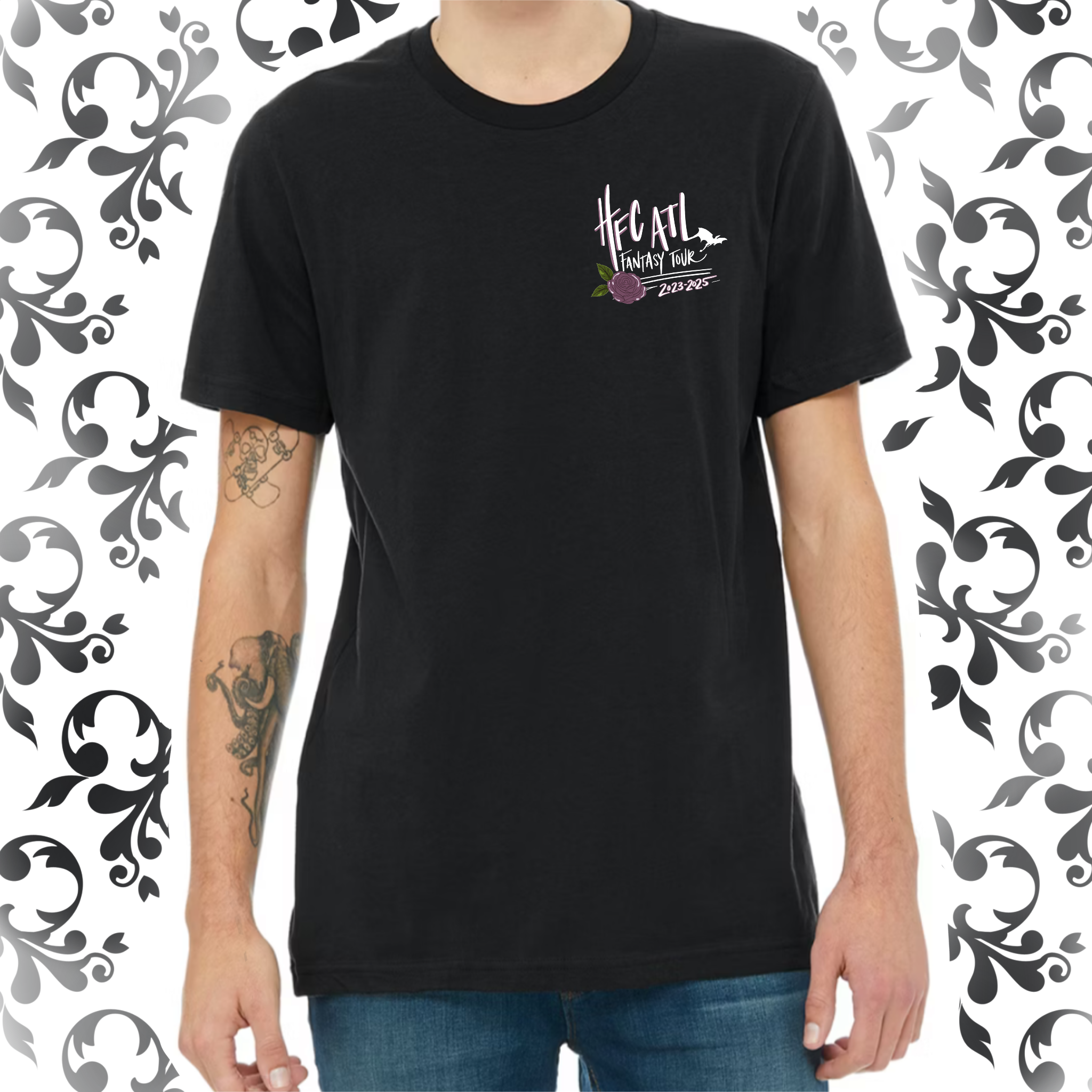 Fantasy Tour v2: Adult TShirt (Bella+Canvas)