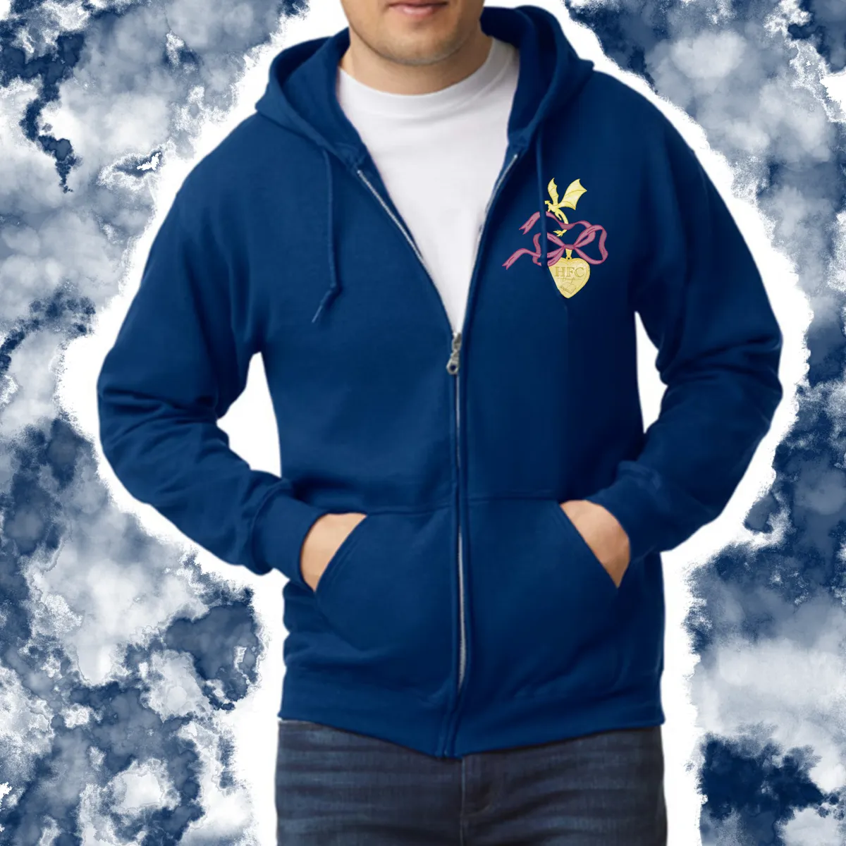 HFC Locket: Adult Zip Up Hoodie (Gildan)
