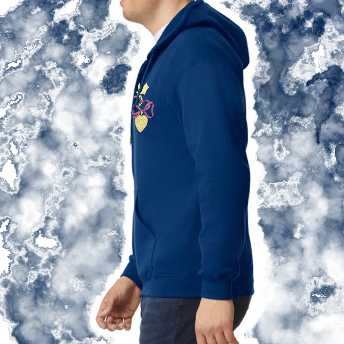 HFC Locket: Adult Zip Up Hoodie (Gildan)