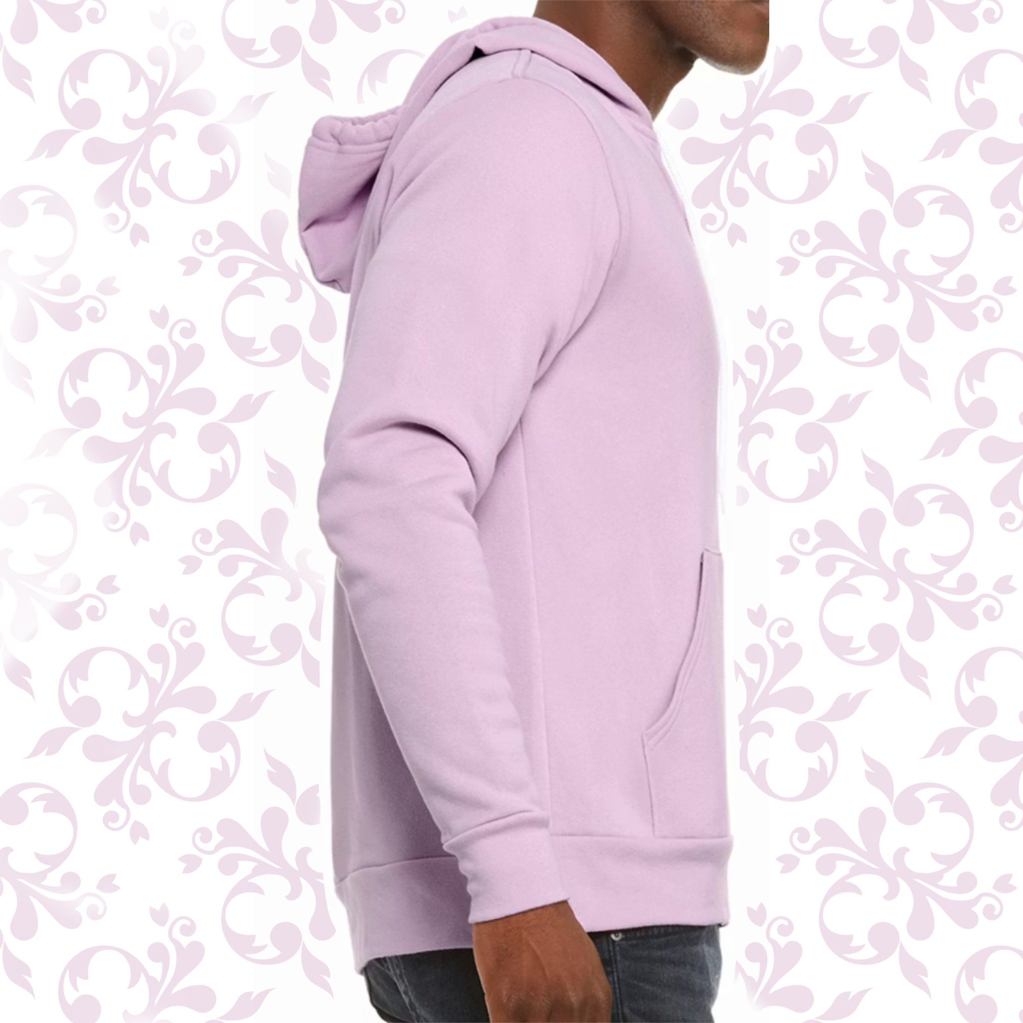 HFC Locket: Zip Up Hoodie (Bella+Canvas)