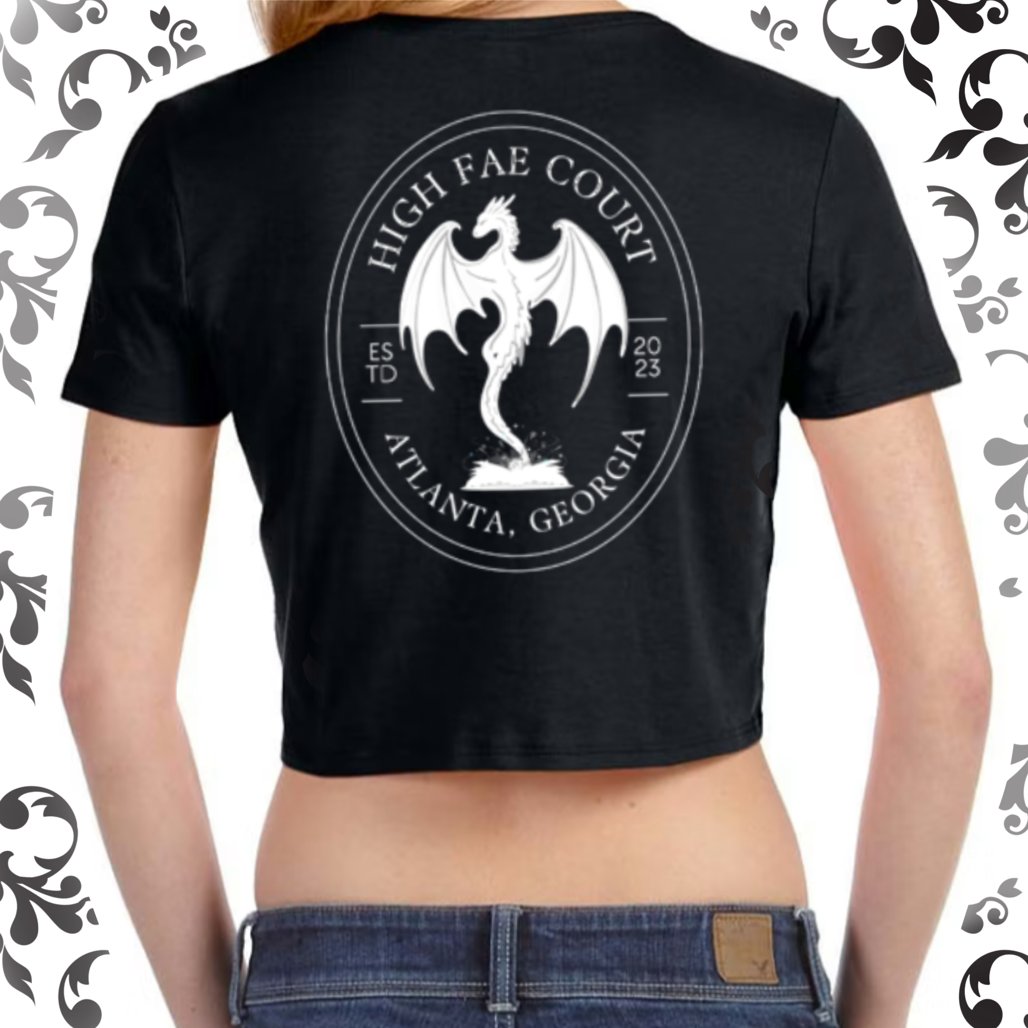 Pressed Penny: Adult Cropped TShirt (Bella+Canvas)
