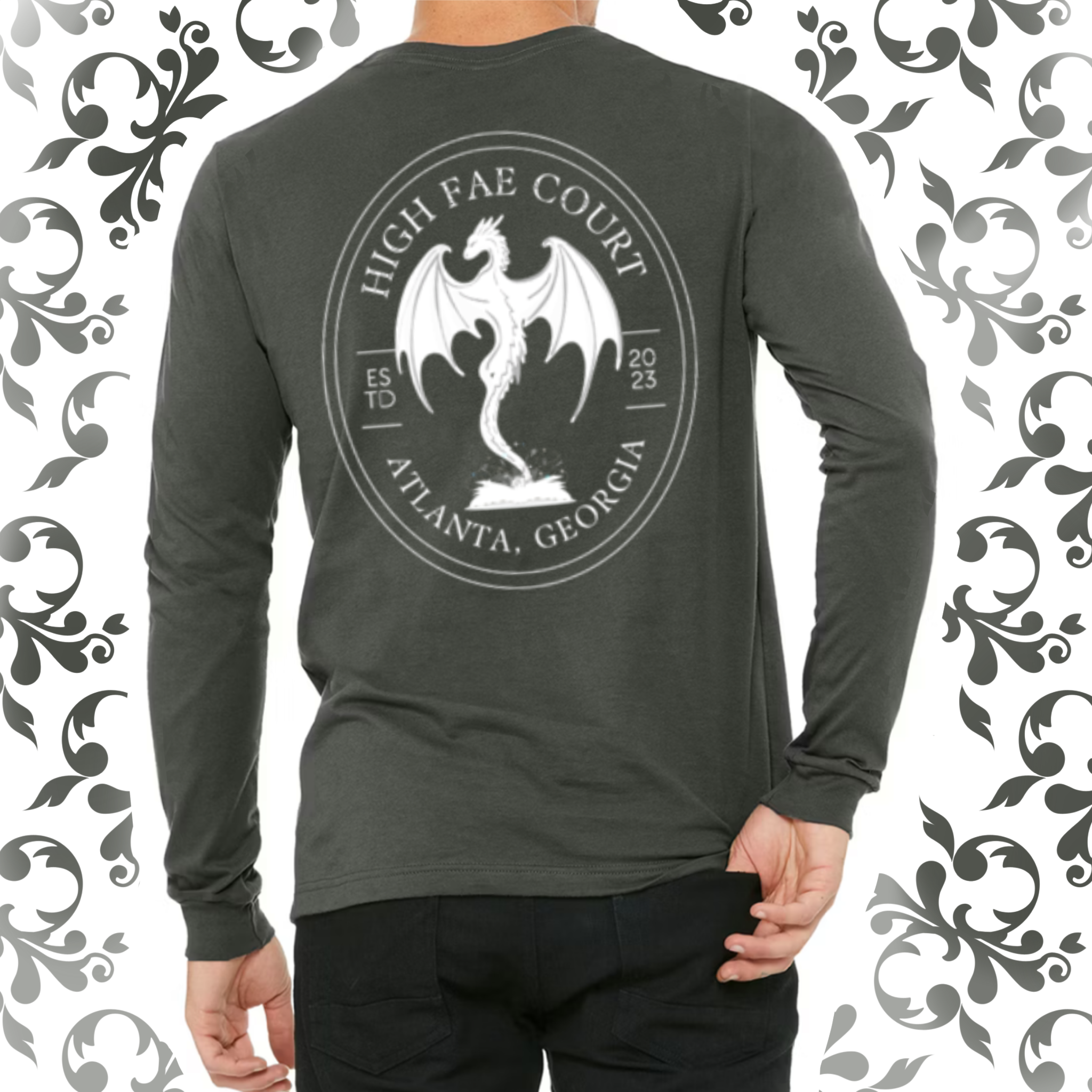 Pressed Penny: Adult Long Sleeve TShirt (Bella+Canvas)