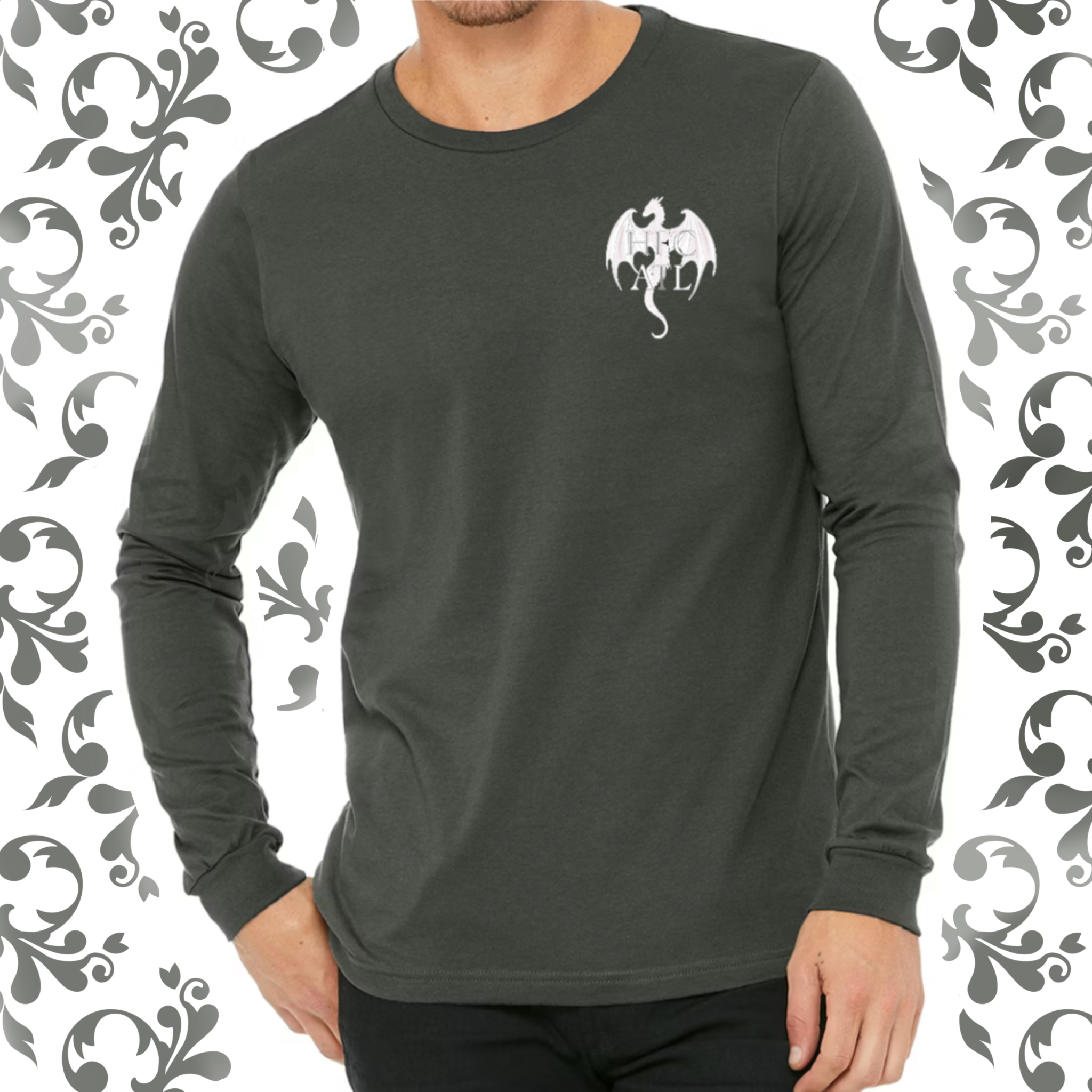 Pressed Penny: Adult Long Sleeve TShirt (Bella+Canvas)