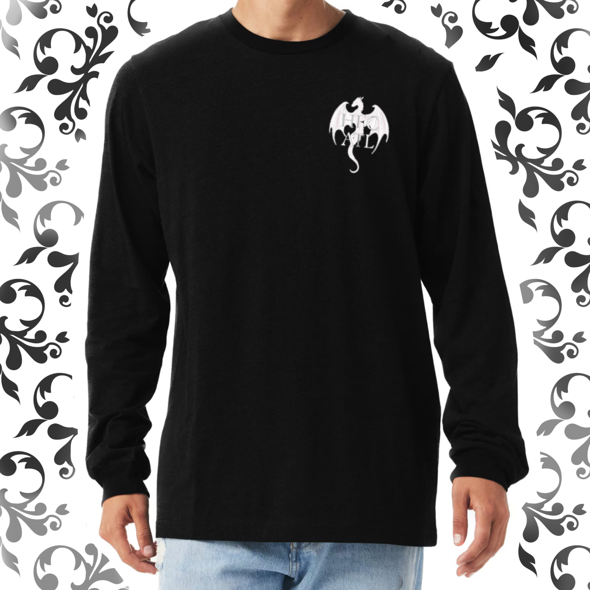 Pressed Penny: Adult Long Sleeve TShirt (Bella+Canvas)