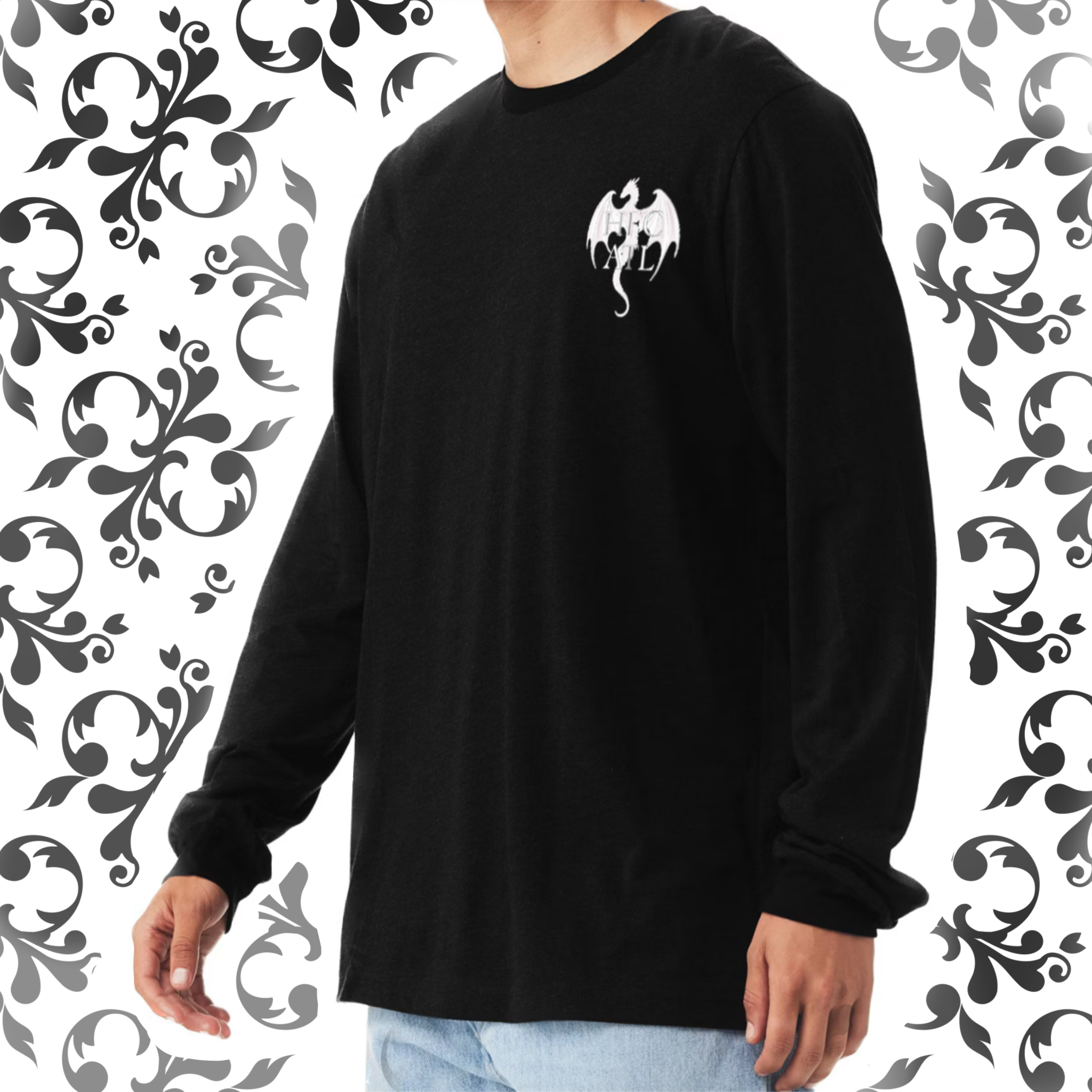 Pressed Penny: Adult Long Sleeve TShirt (Bella+Canvas)