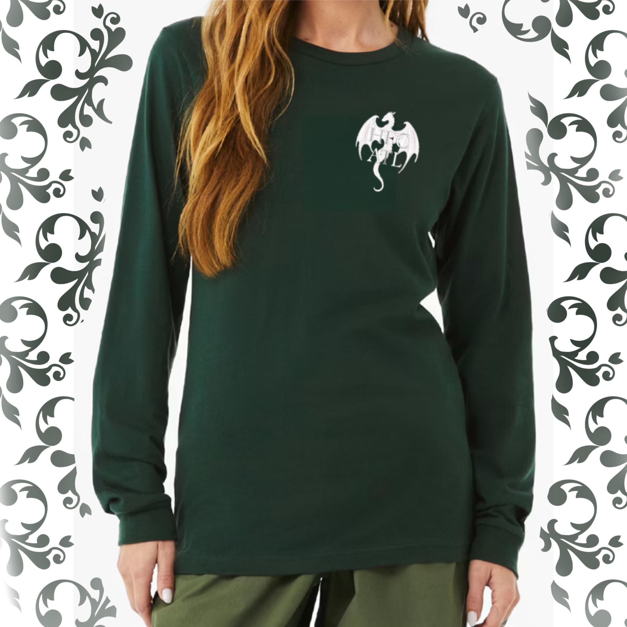 Pressed Penny: Adult Long Sleeve TShirt (Bella+Canvas)