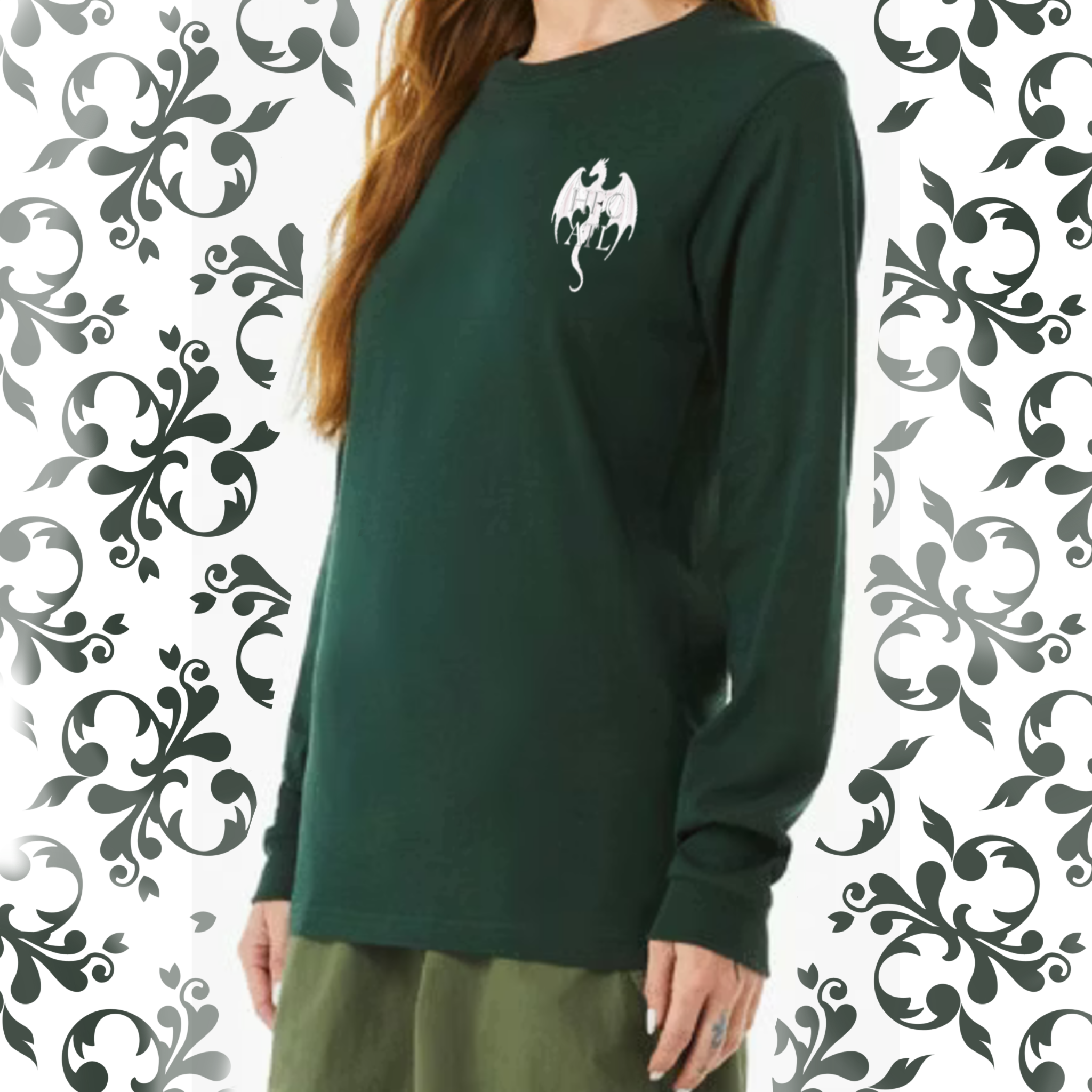Pressed Penny: Adult Long Sleeve TShirt (Bella+Canvas)