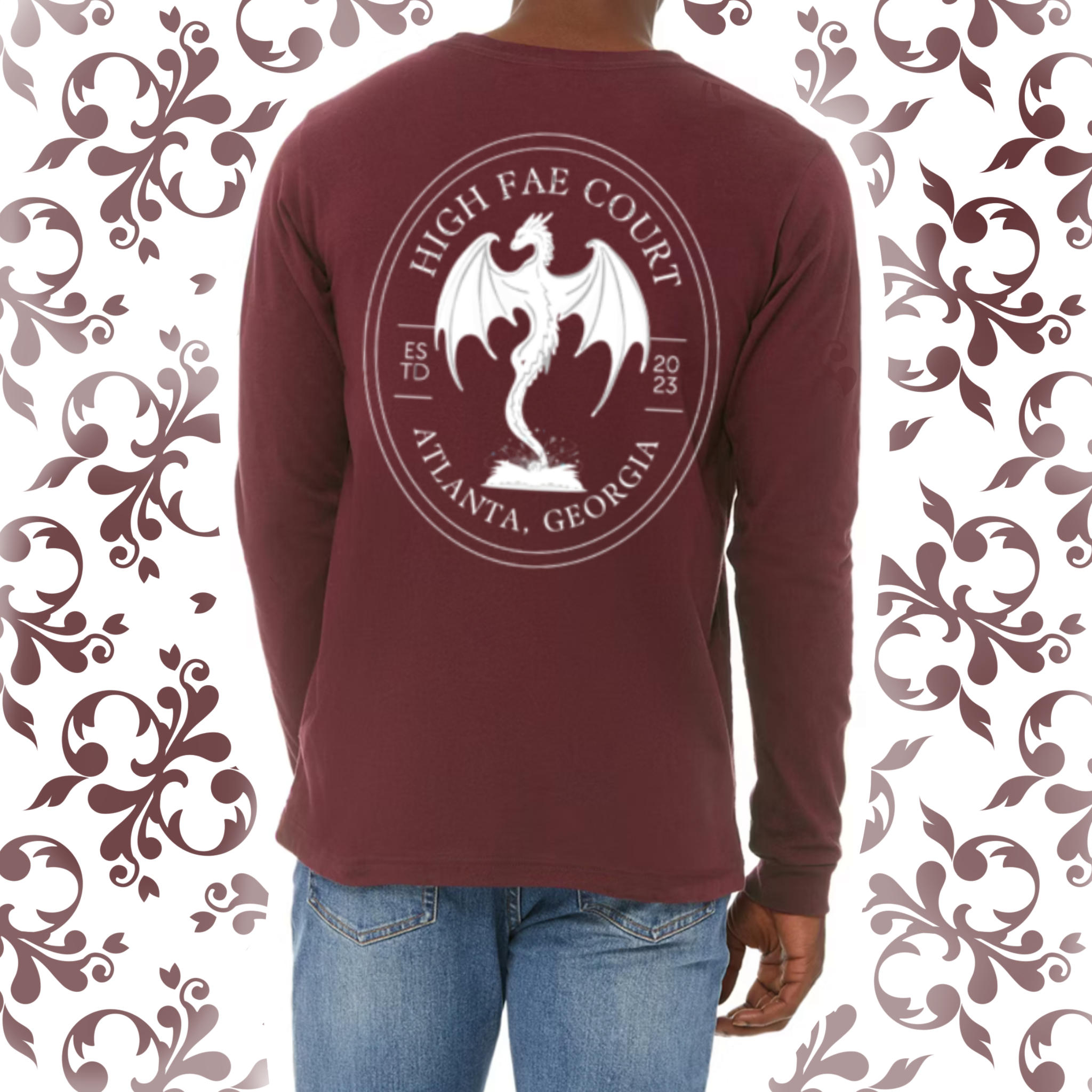 Pressed Penny: Adult Long Sleeve TShirt (Bella+Canvas)