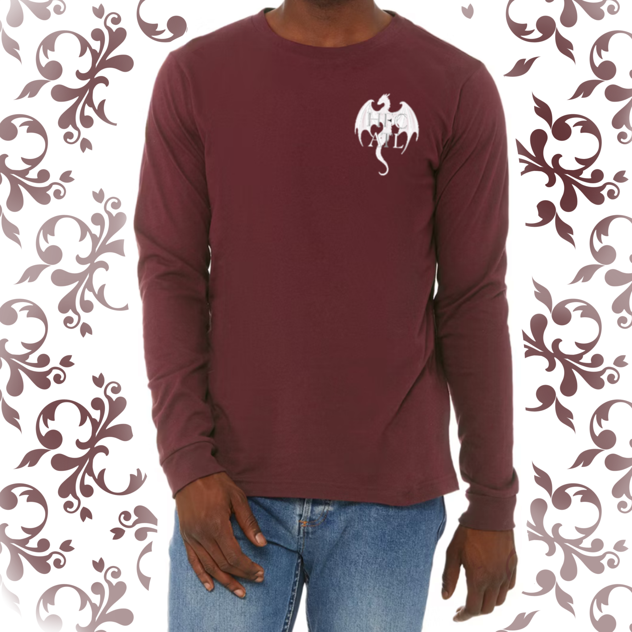 Pressed Penny: Adult Long Sleeve TShirt (Bella+Canvas)