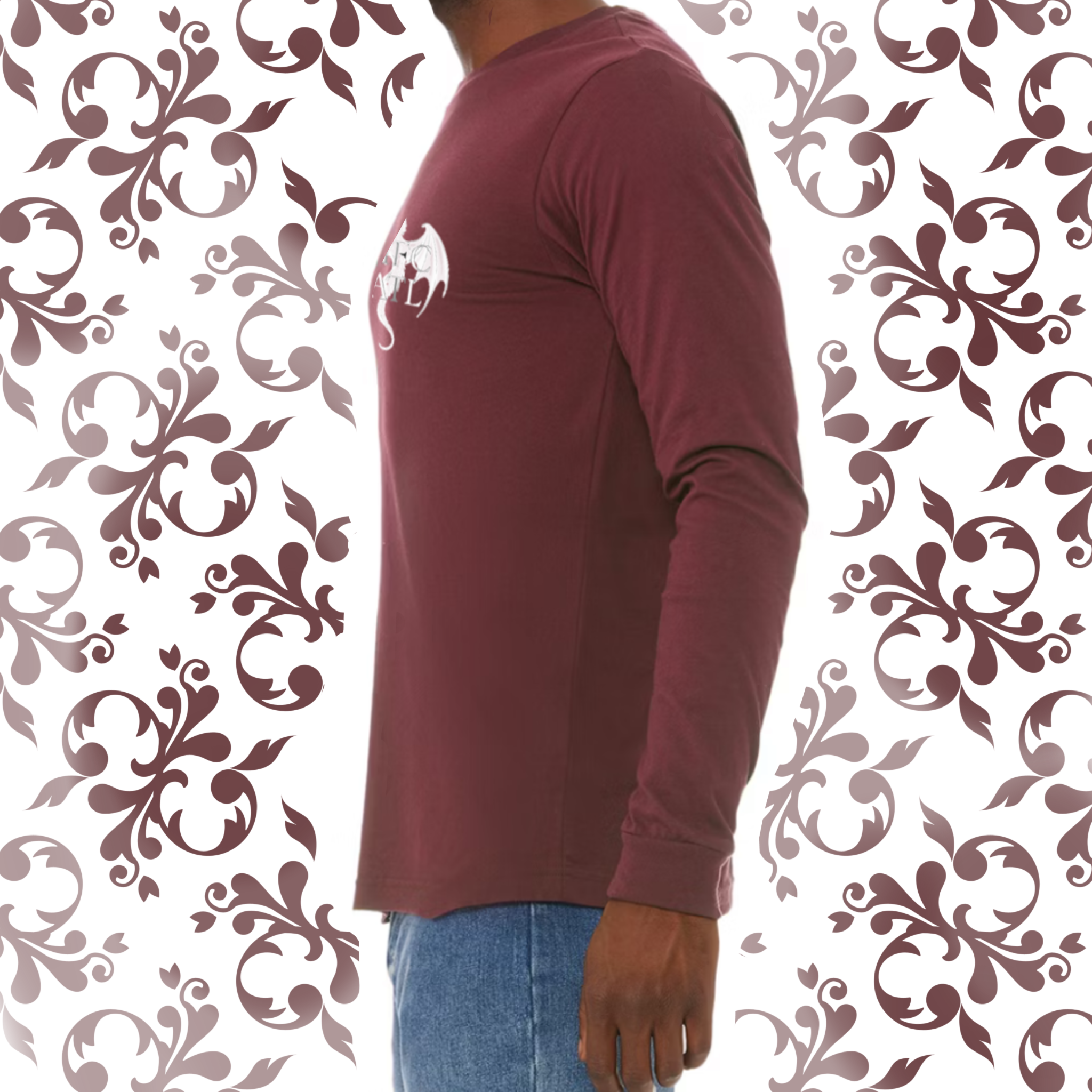 Pressed Penny: Adult Long Sleeve TShirt (Bella+Canvas)