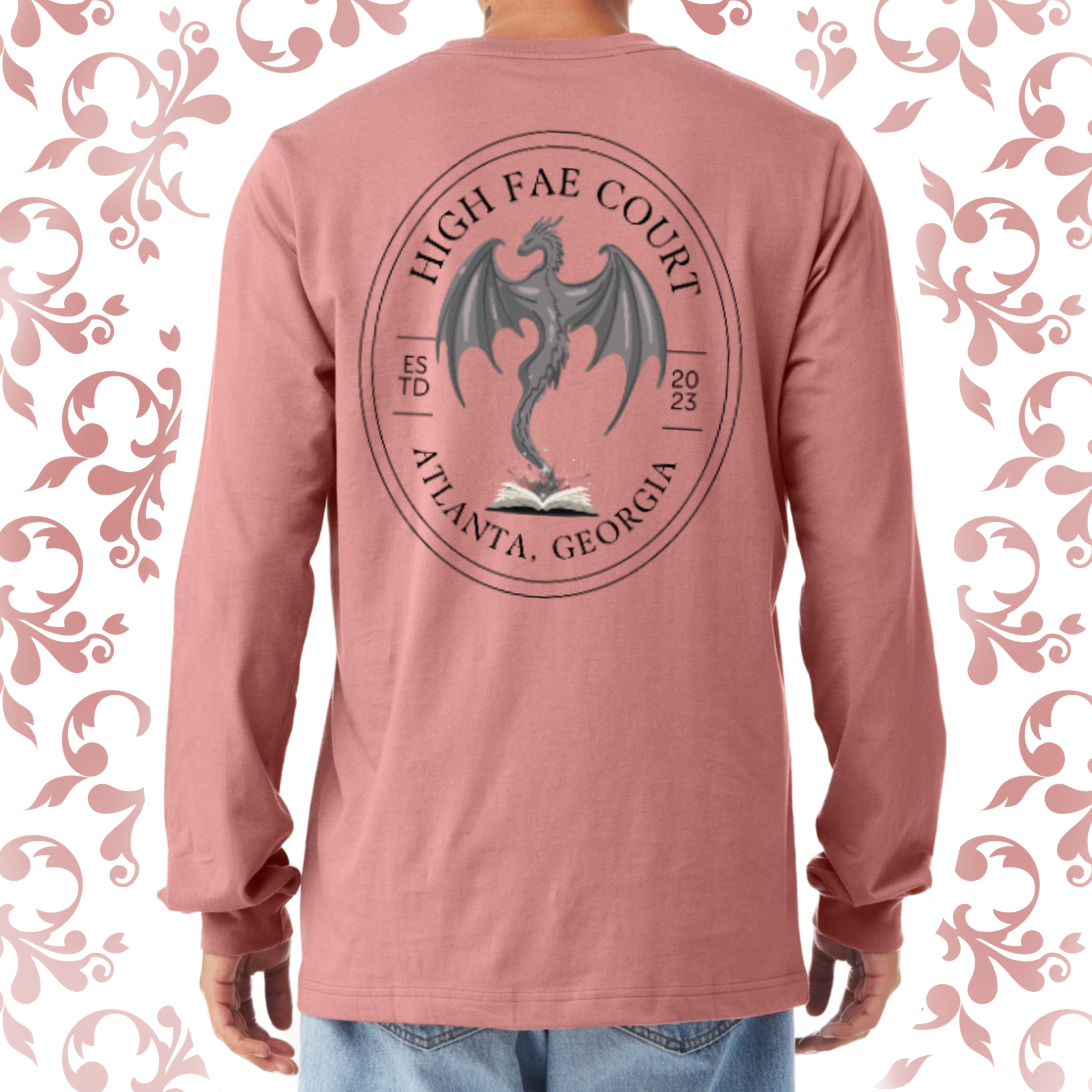 Pressed Penny: Adult Long Sleeve TShirt (Bella+Canvas)