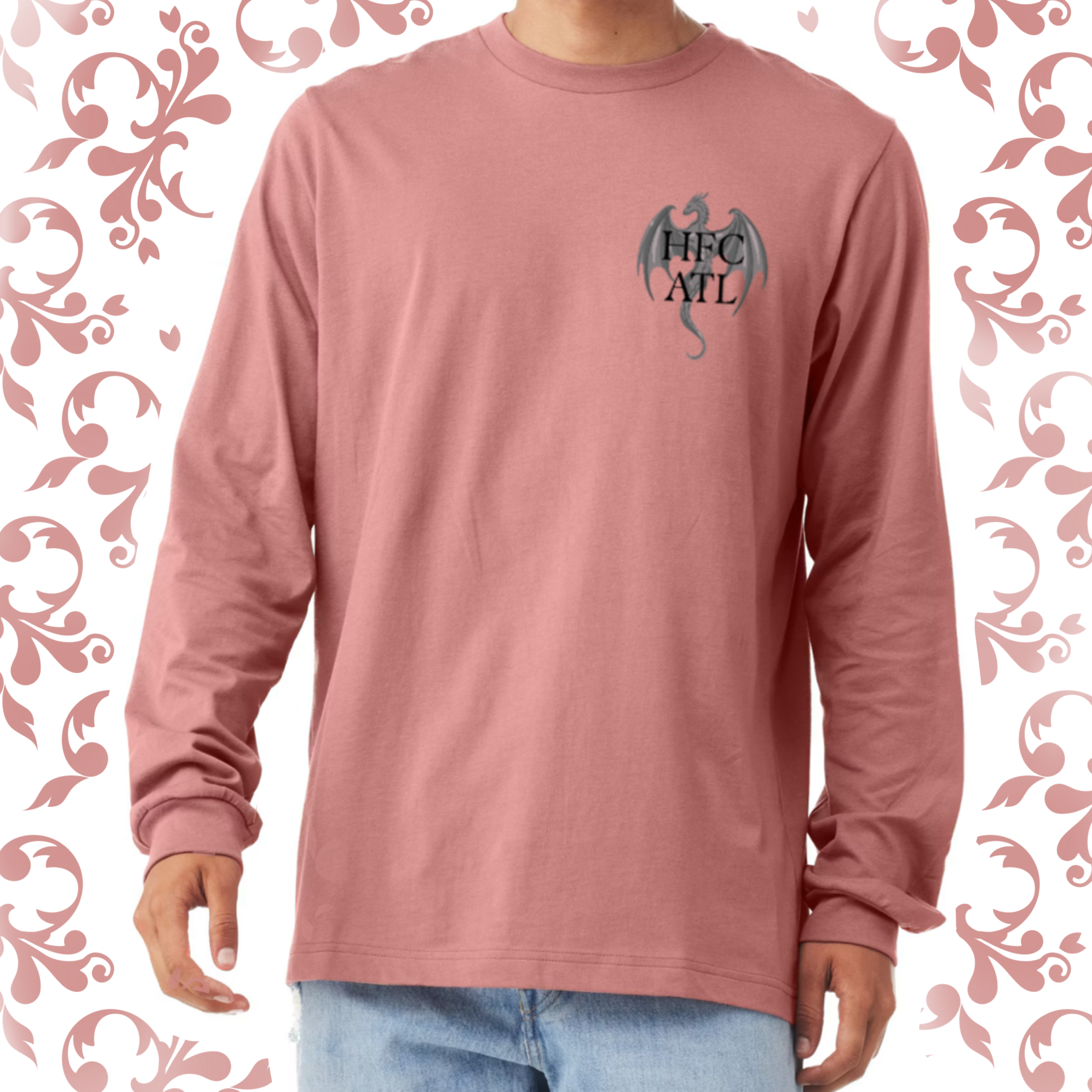 Pressed Penny: Adult Long Sleeve TShirt (Bella+Canvas)