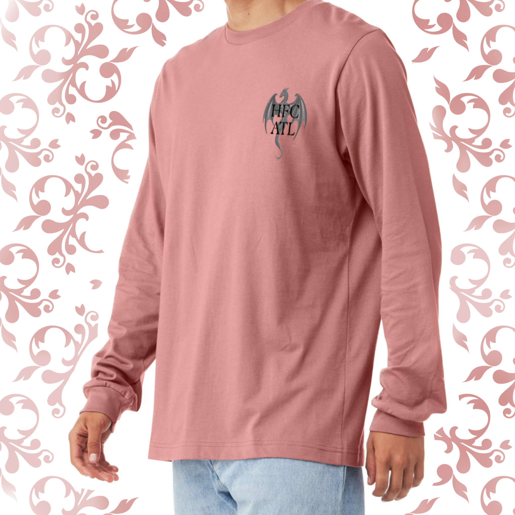 Pressed Penny: Adult Long Sleeve TShirt (Bella+Canvas)