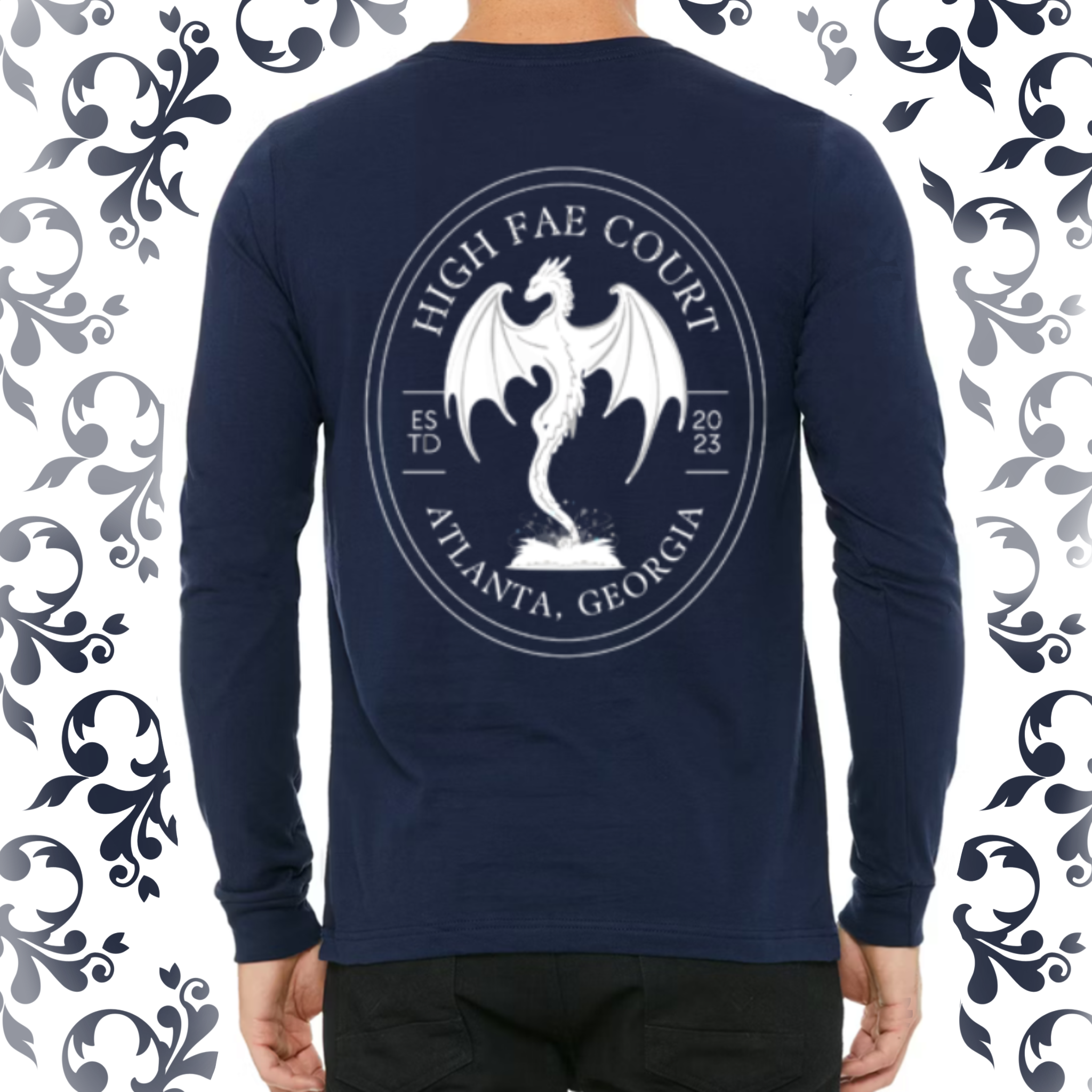 Pressed Penny: Adult Long Sleeve TShirt (Bella+Canvas)