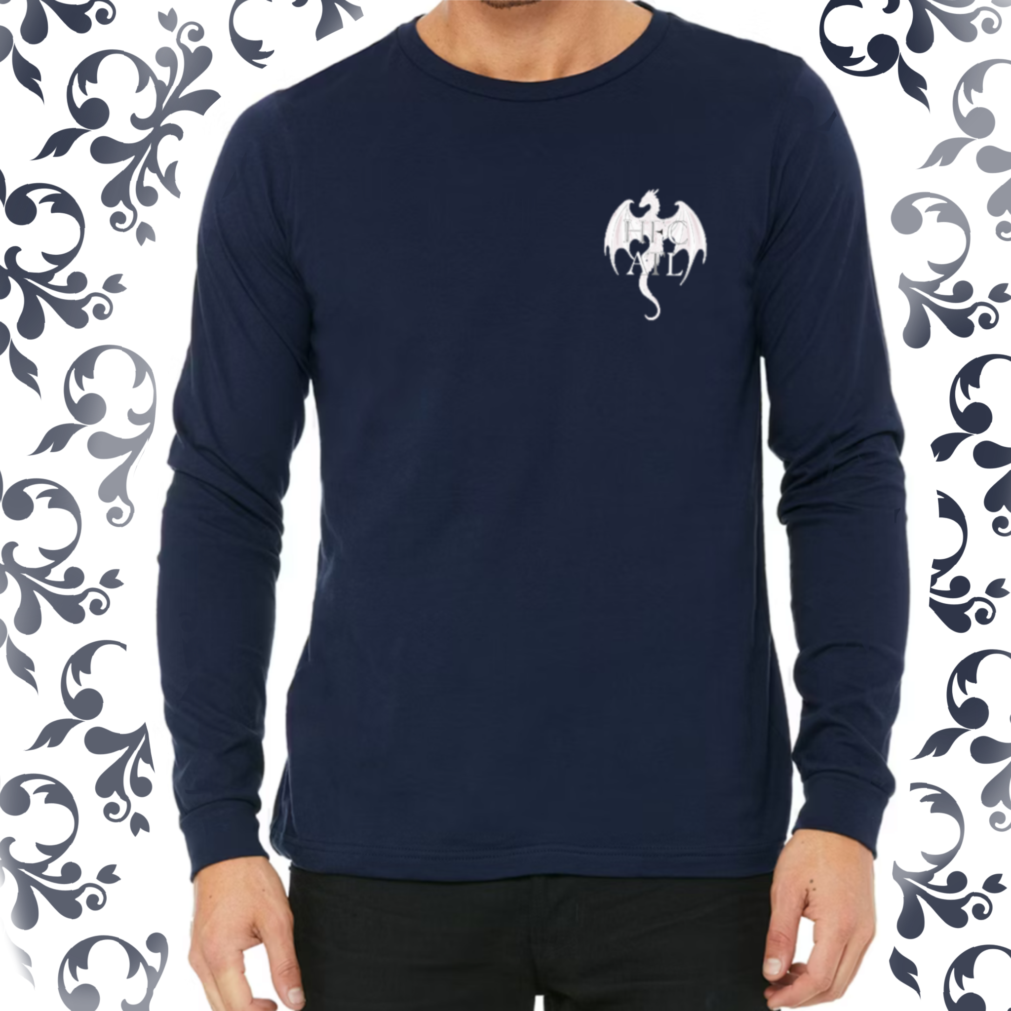 Pressed Penny: Adult Long Sleeve TShirt (Bella+Canvas)