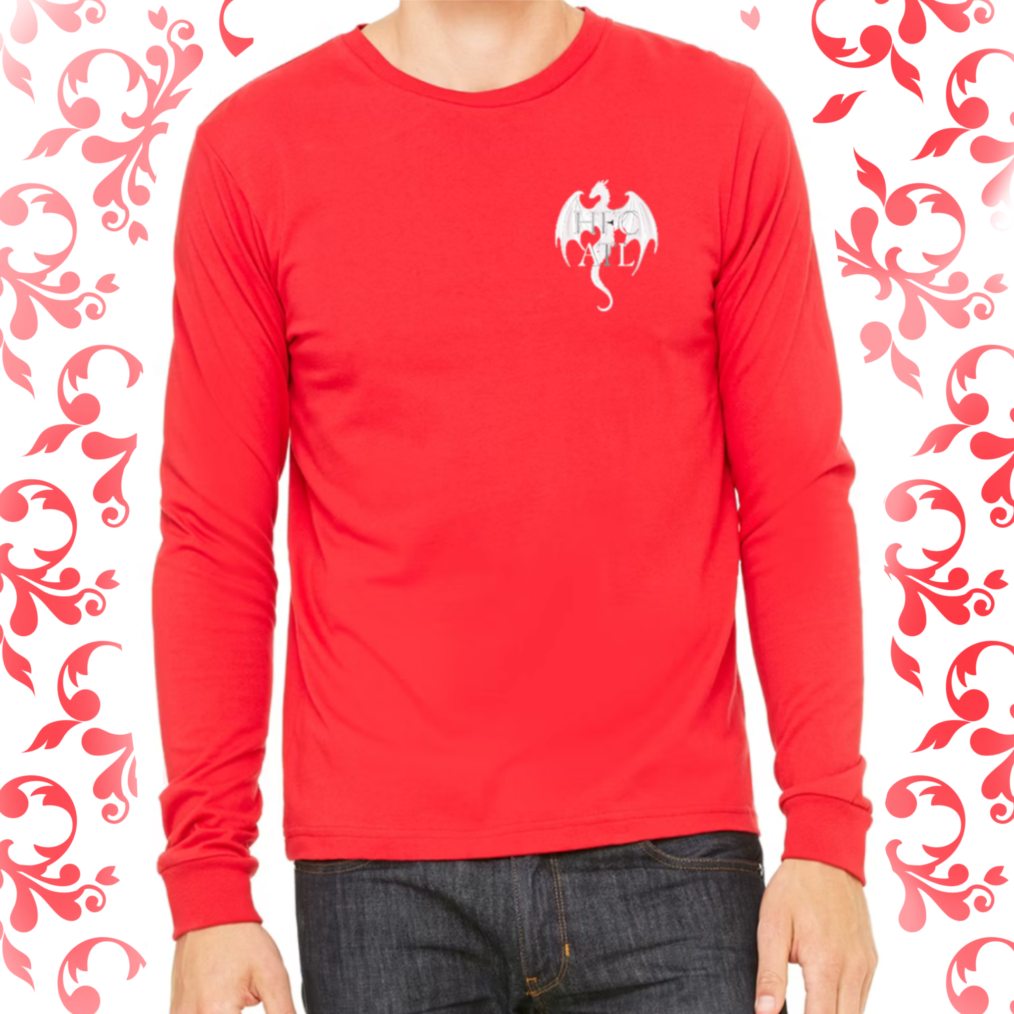 Pressed Penny: Adult Long Sleeve TShirt (Bella+Canvas)