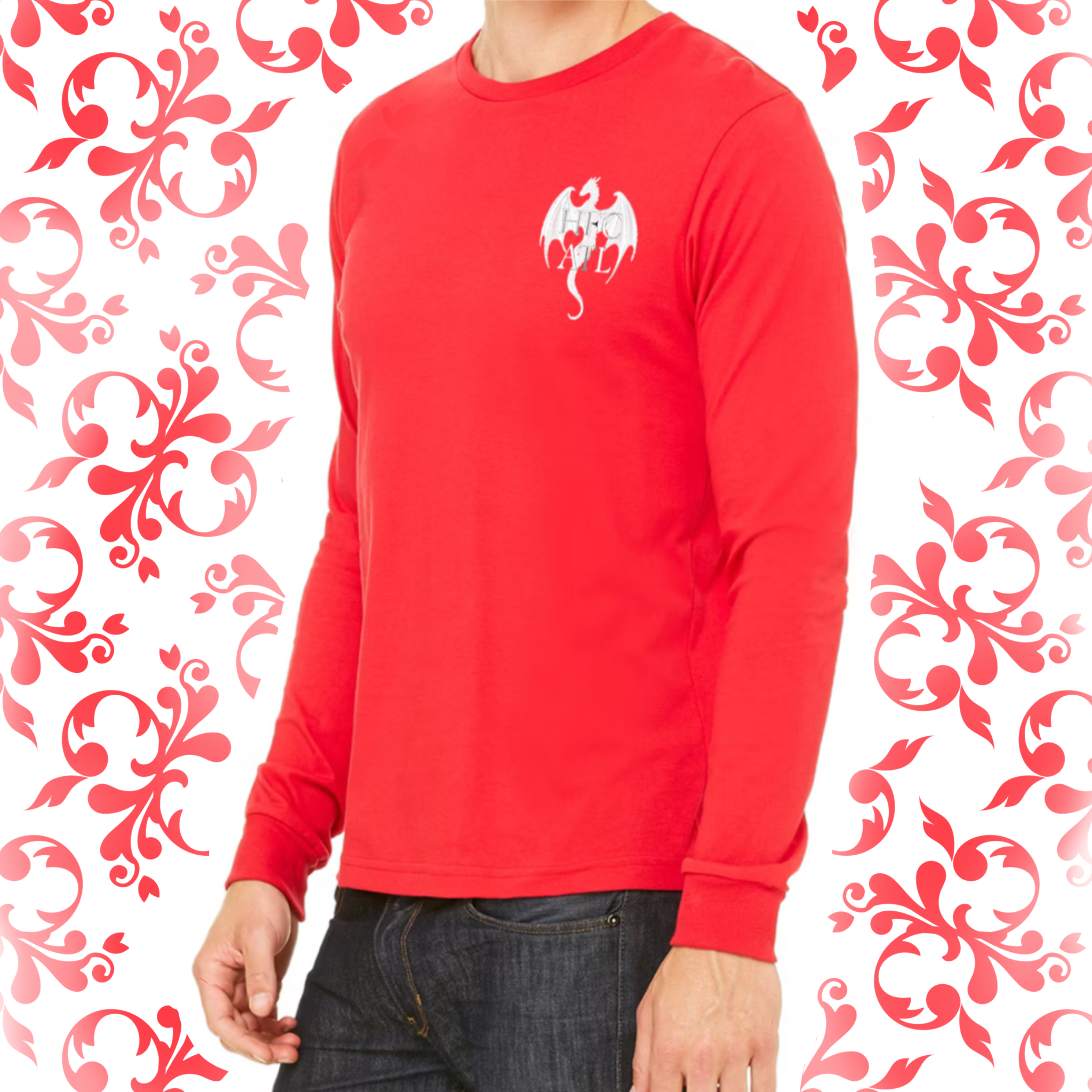 Pressed Penny: Adult Long Sleeve TShirt (Bella+Canvas)