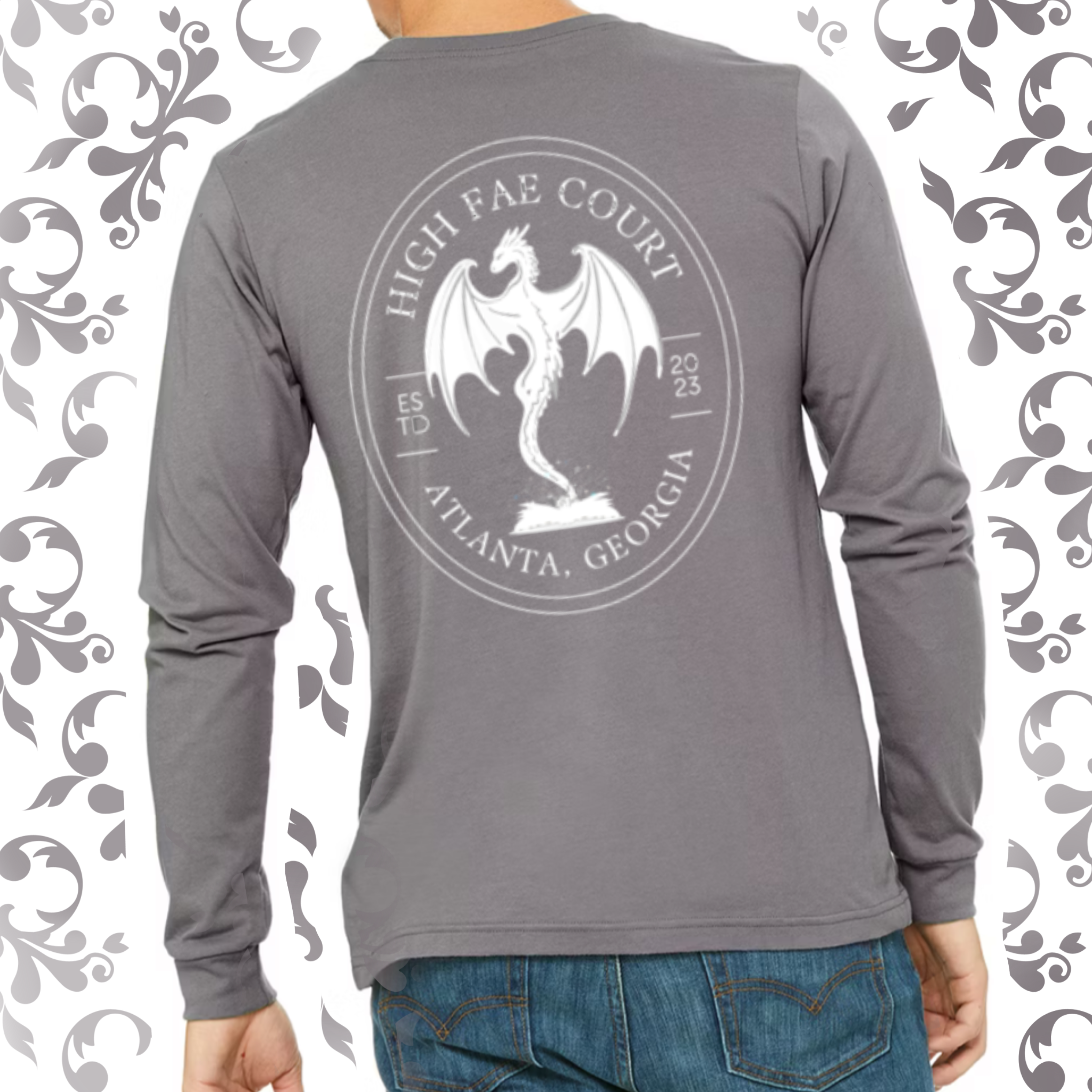 Pressed Penny: Adult Long Sleeve TShirt (Bella+Canvas)