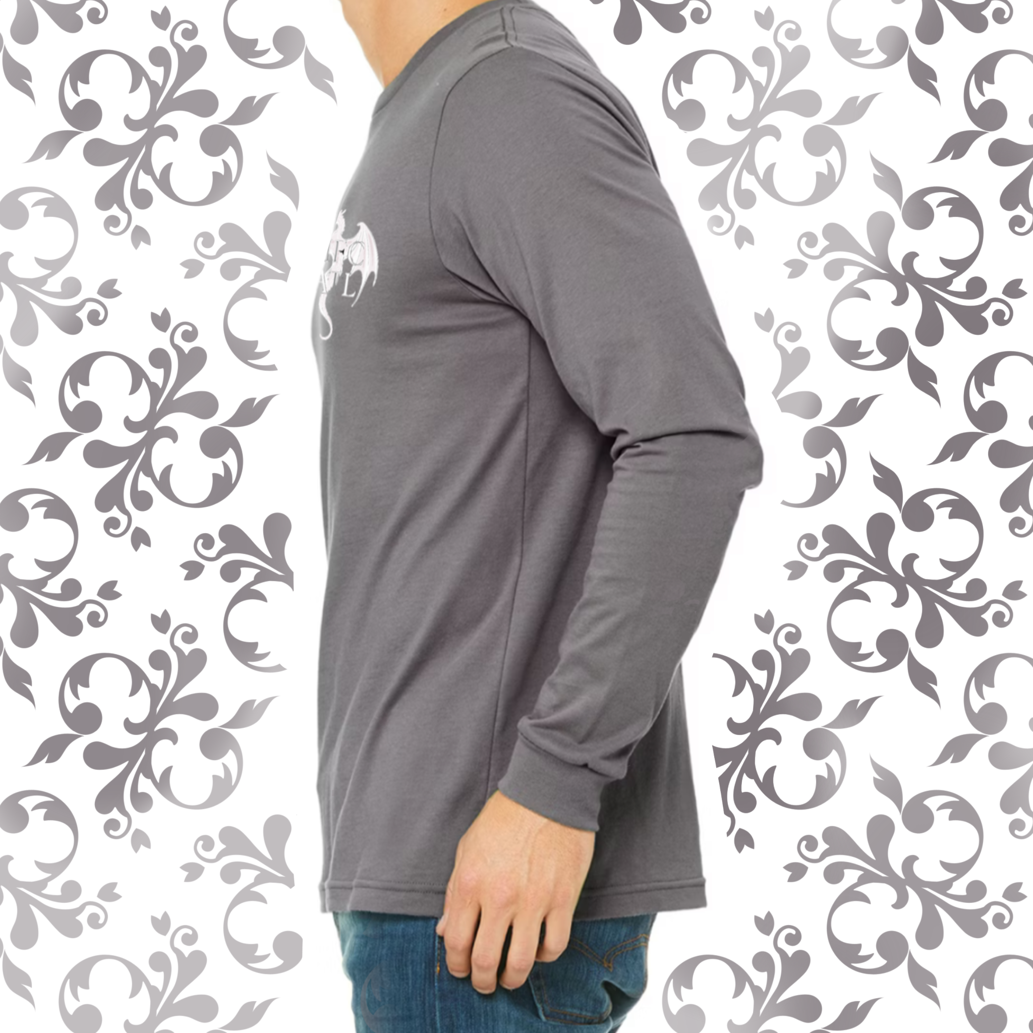 Pressed Penny: Adult Long Sleeve TShirt (Bella+Canvas)