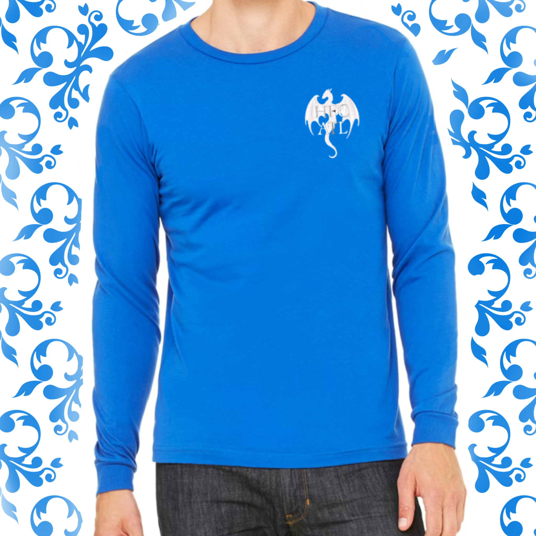 Pressed Penny: Adult Long Sleeve TShirt (Bella+Canvas)