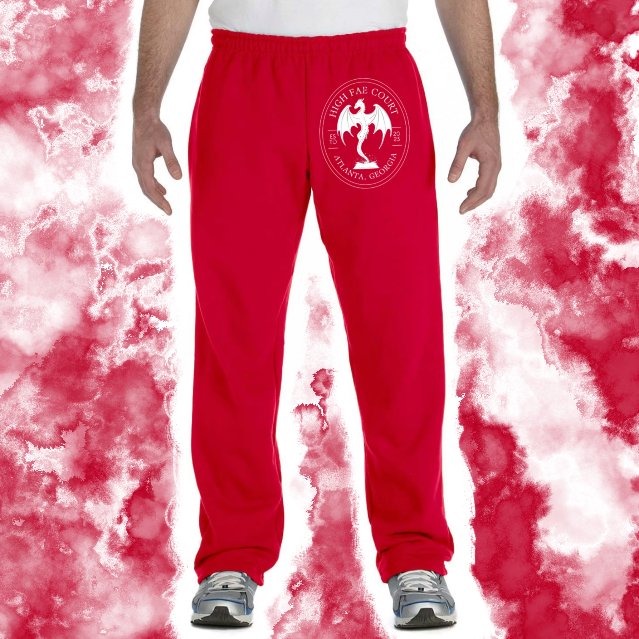 Pressed Penny: Adult Sweatpants OPEN BOTTOM (Gildan)
