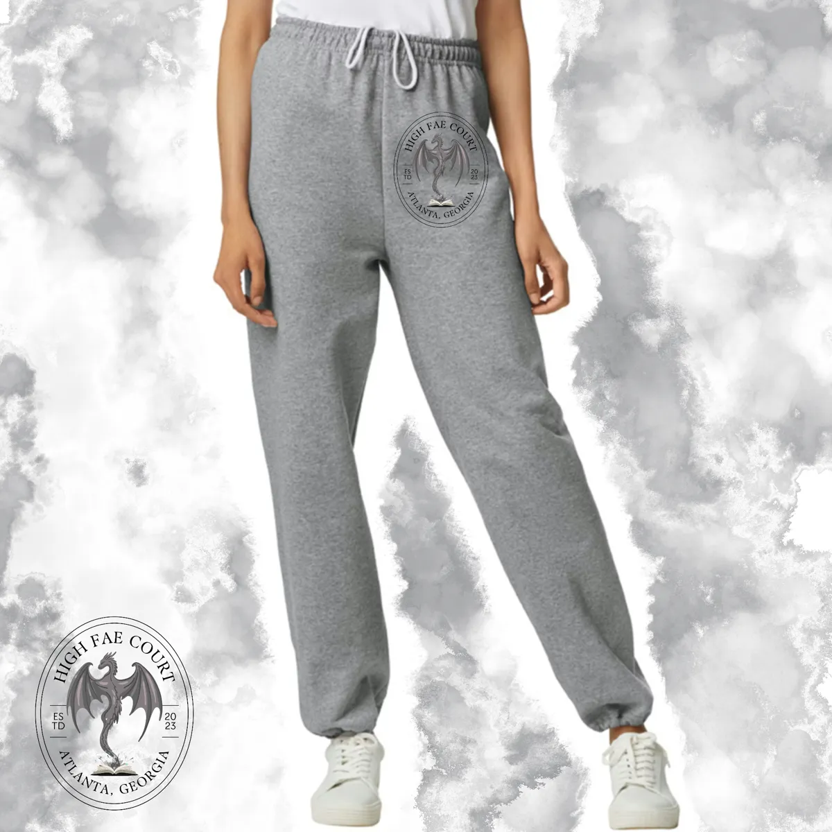 Pressed Penny: Adult Sweatpants ELASTIC BOTTOM (Gildan)