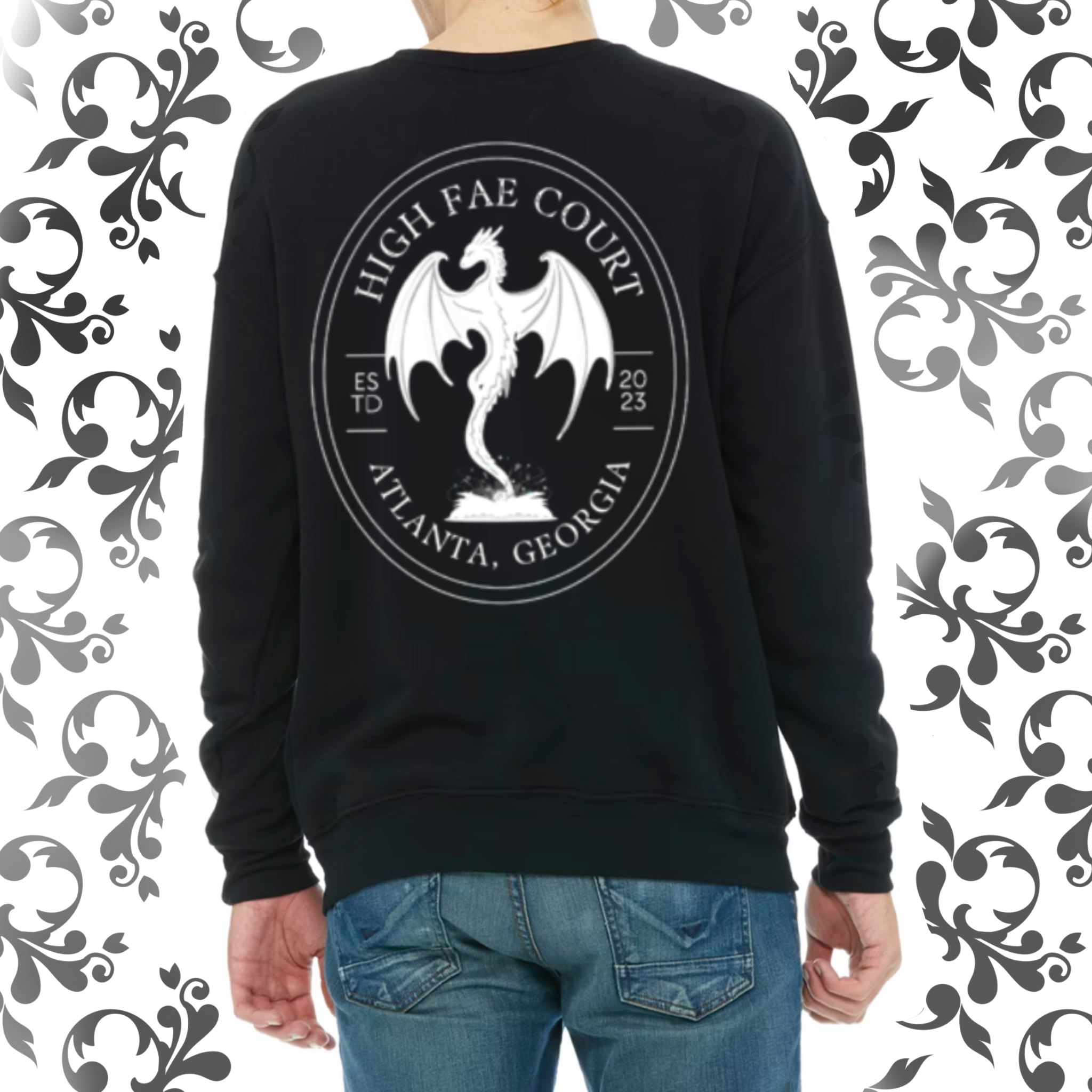 Pressed Penny: Adult Crewneck (Bella+Canvas)