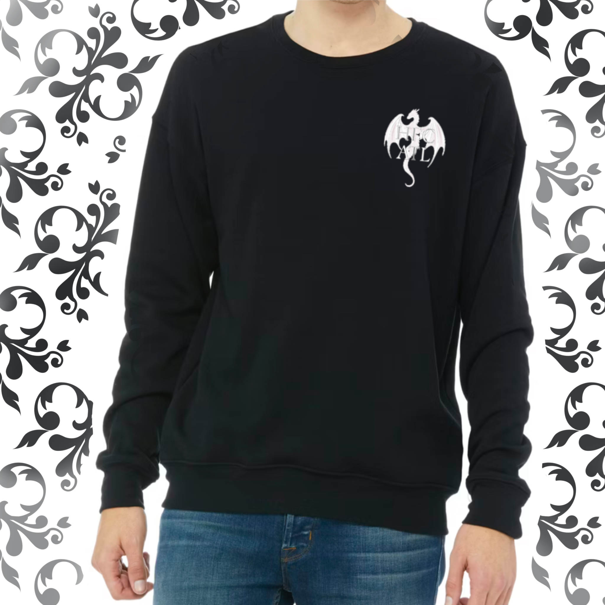 Pressed Penny: Adult Crewneck (Bella+Canvas)