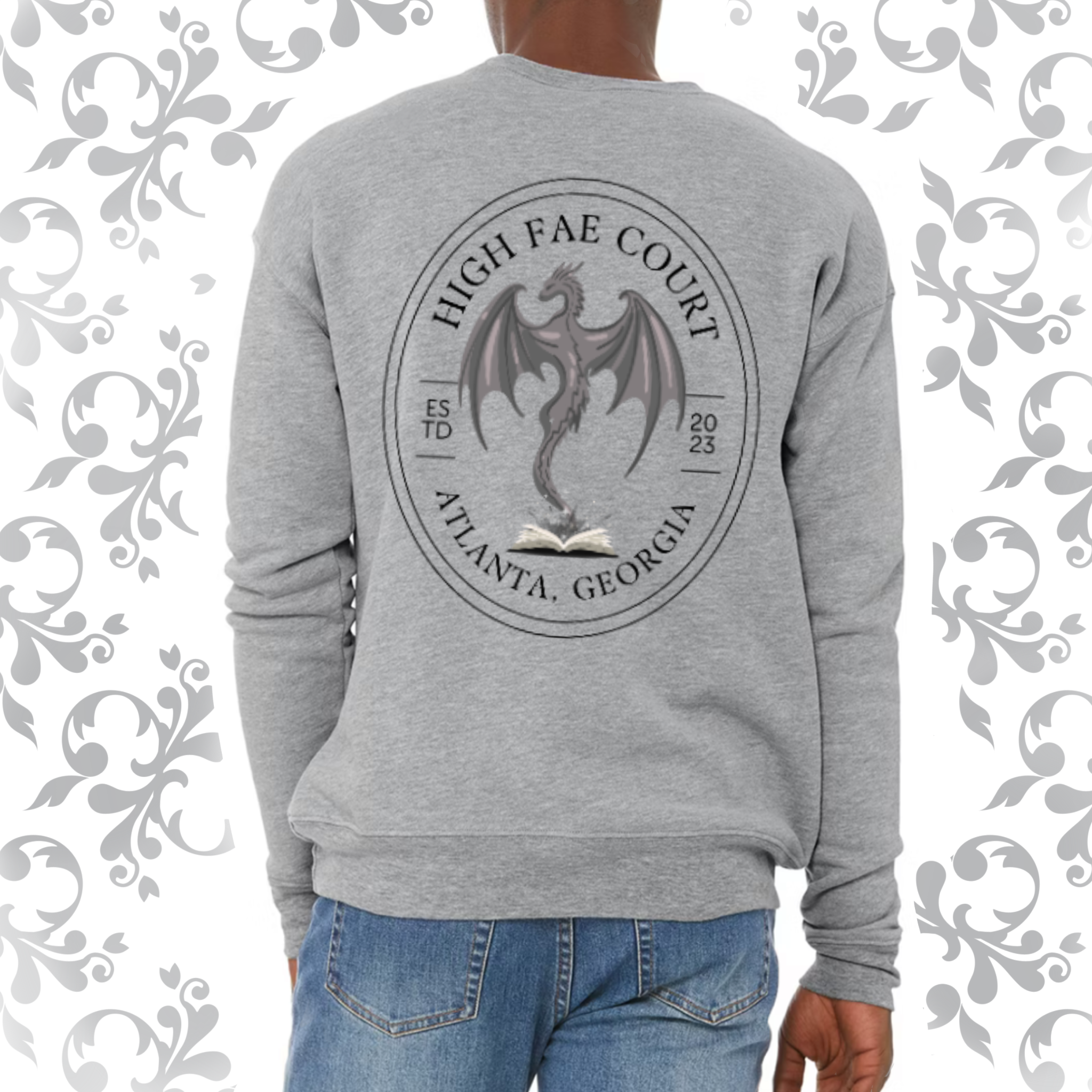 Pressed Penny: Adult Crewneck (Bella+Canvas)