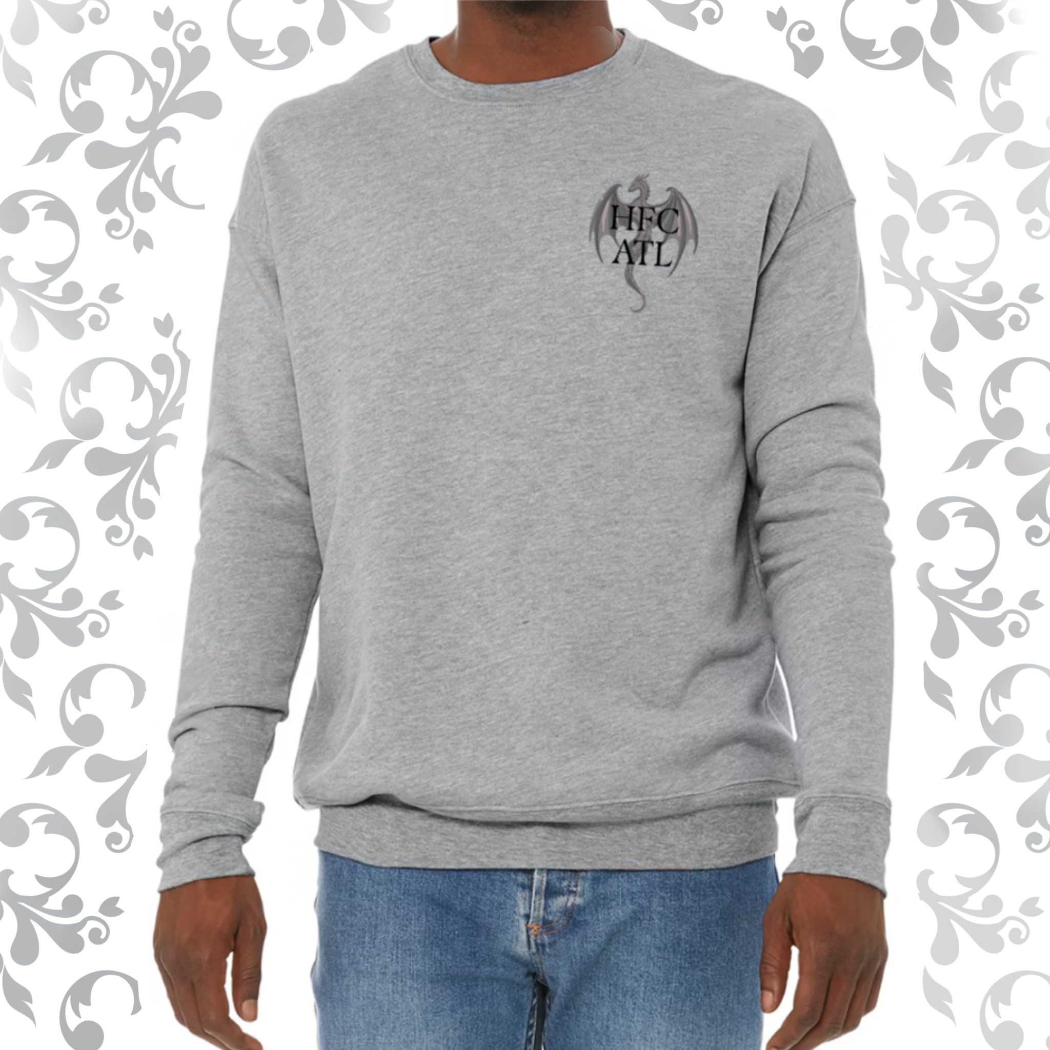 Pressed Penny: Adult Crewneck (Bella+Canvas)