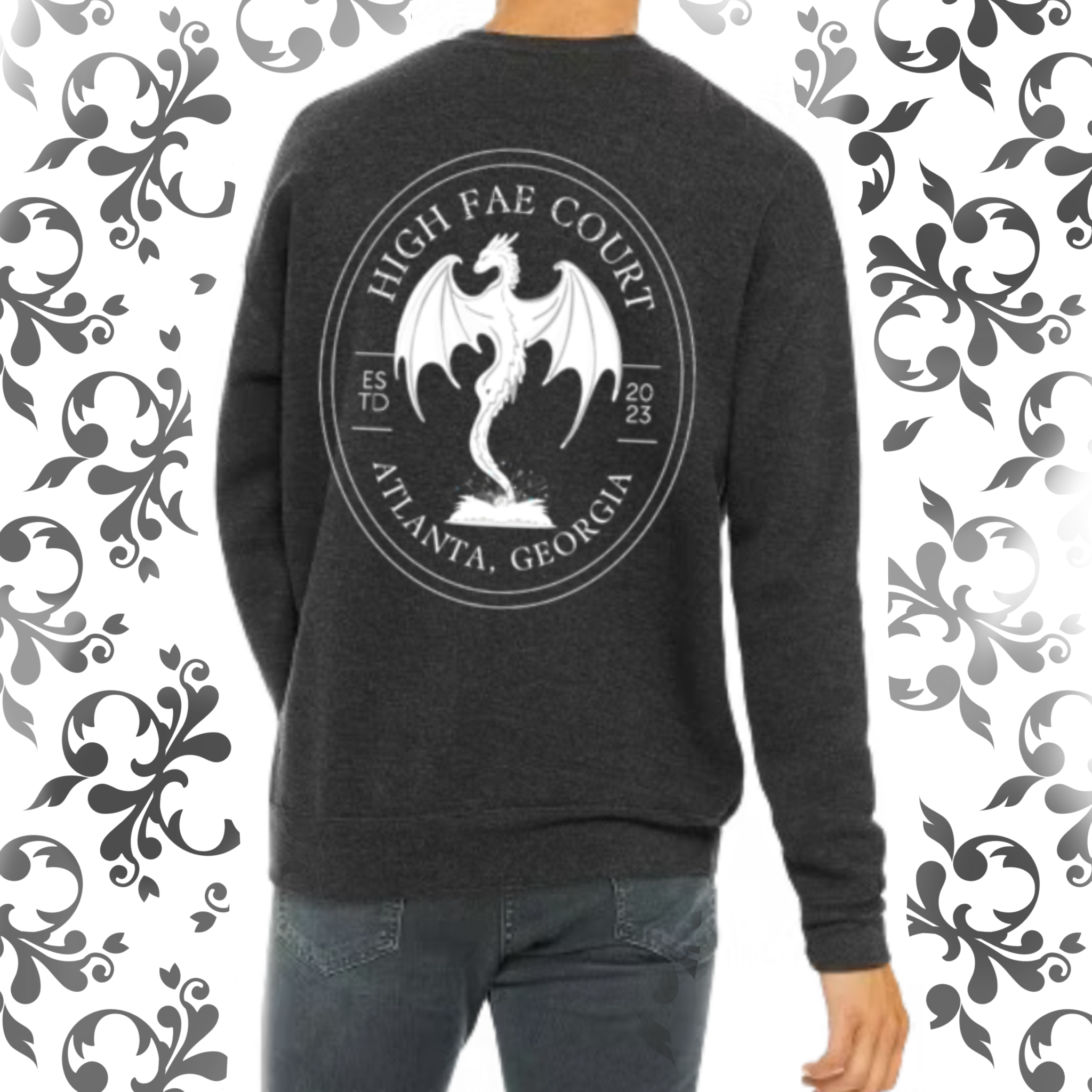Pressed Penny: Adult Crewneck (Bella+Canvas)