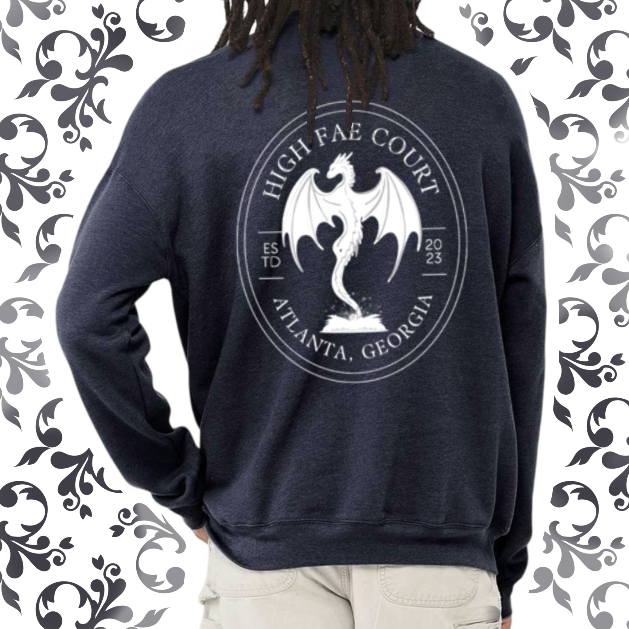 Pressed Penny: Adult Crewneck (Bella+Canvas)