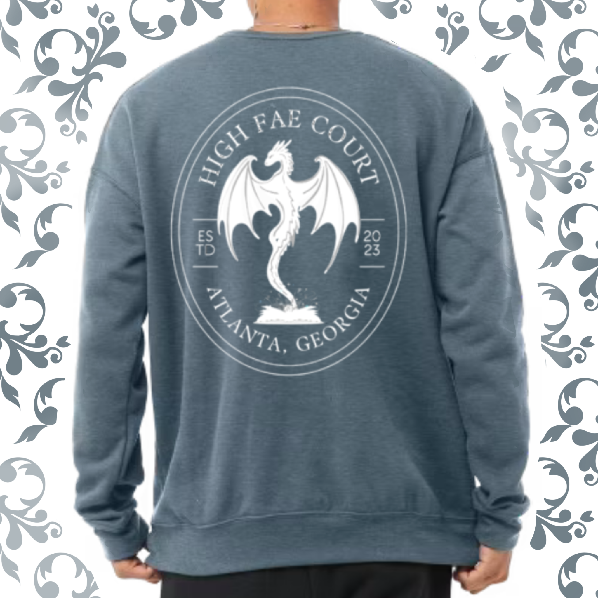Pressed Penny: Adult Crewneck (Bella+Canvas)
