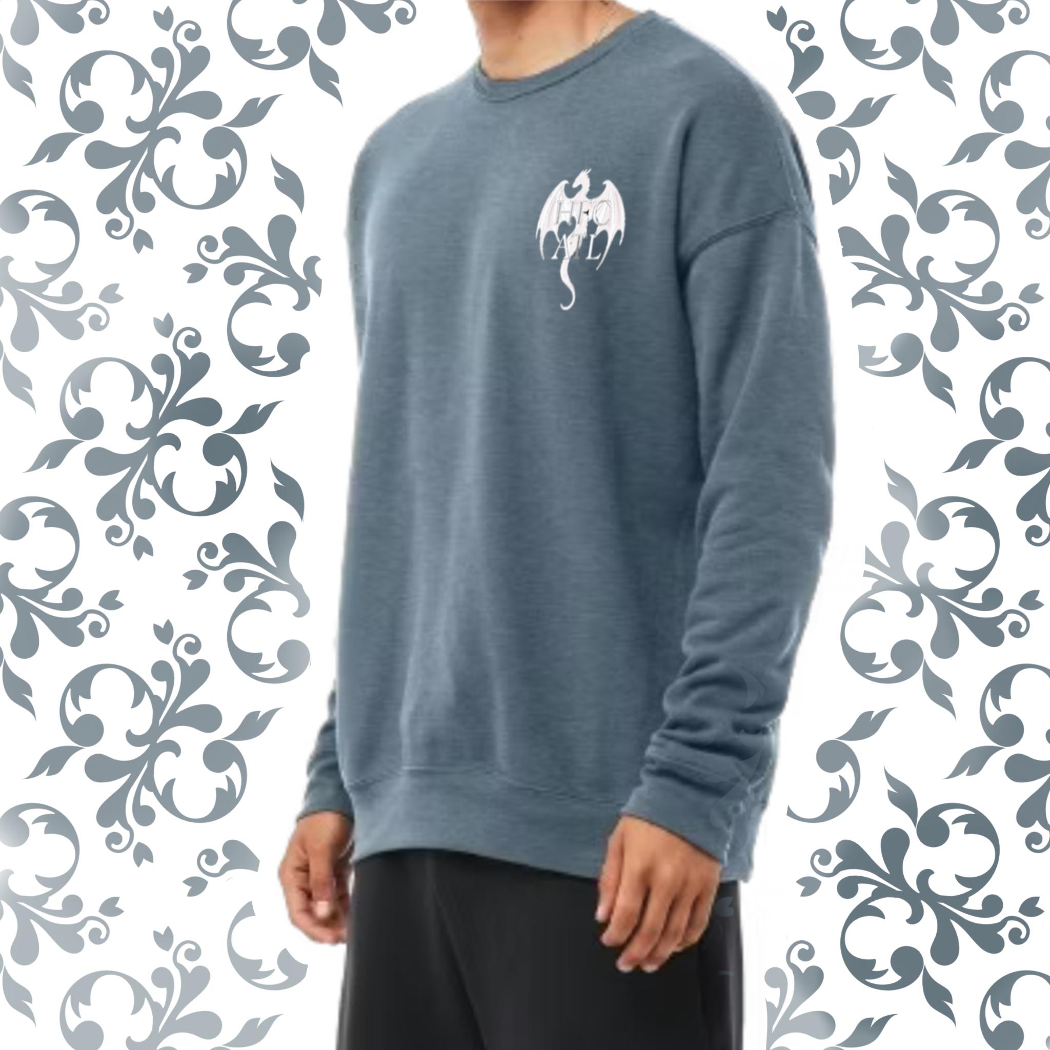 Pressed Penny: Adult Crewneck (Bella+Canvas)