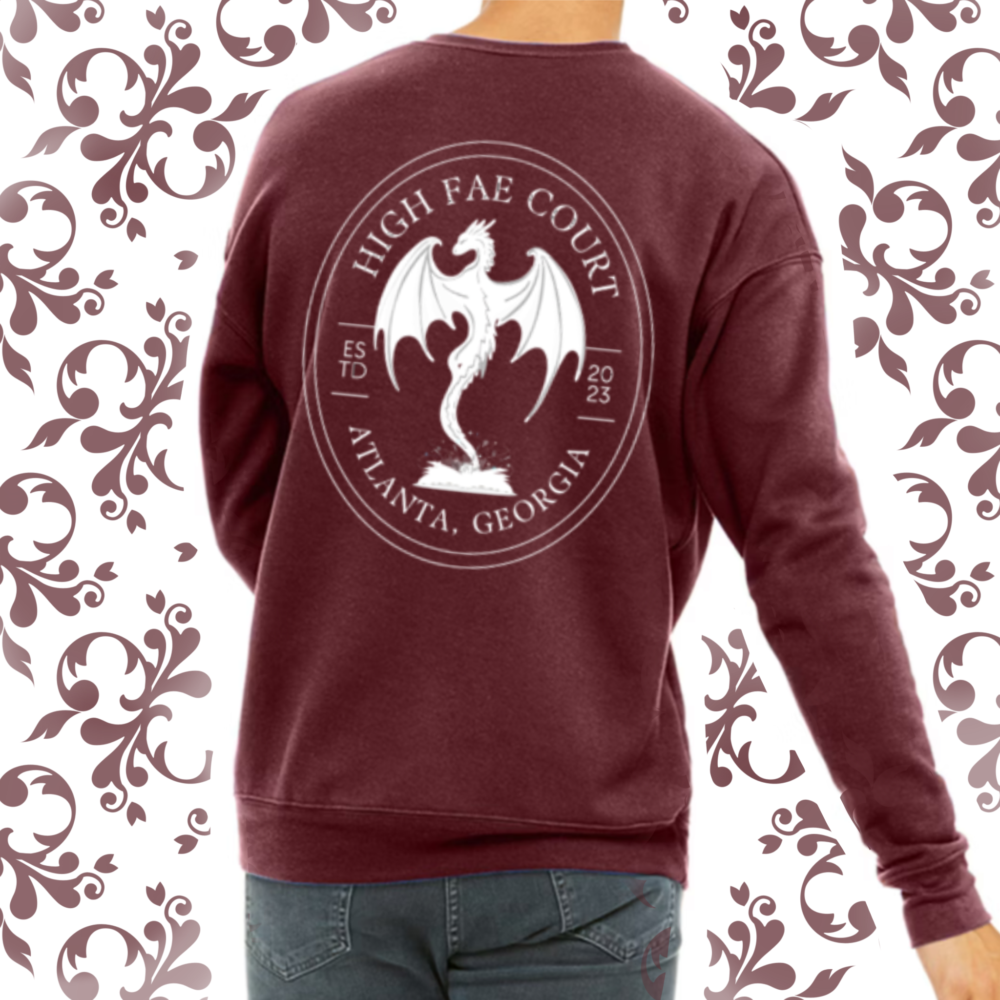 Pressed Penny: Adult Crewneck (Bella+Canvas)