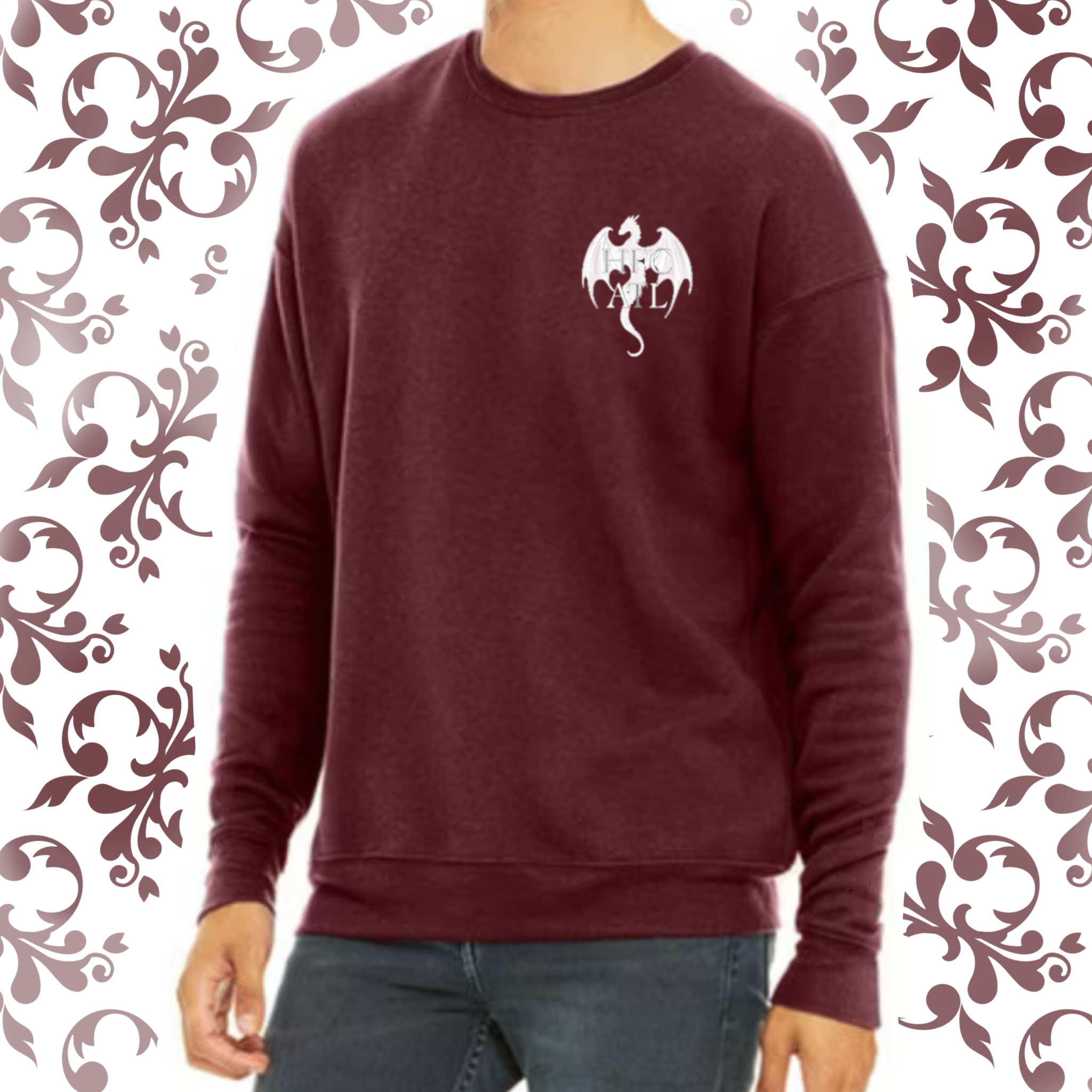 Pressed Penny: Adult Crewneck (Bella+Canvas)