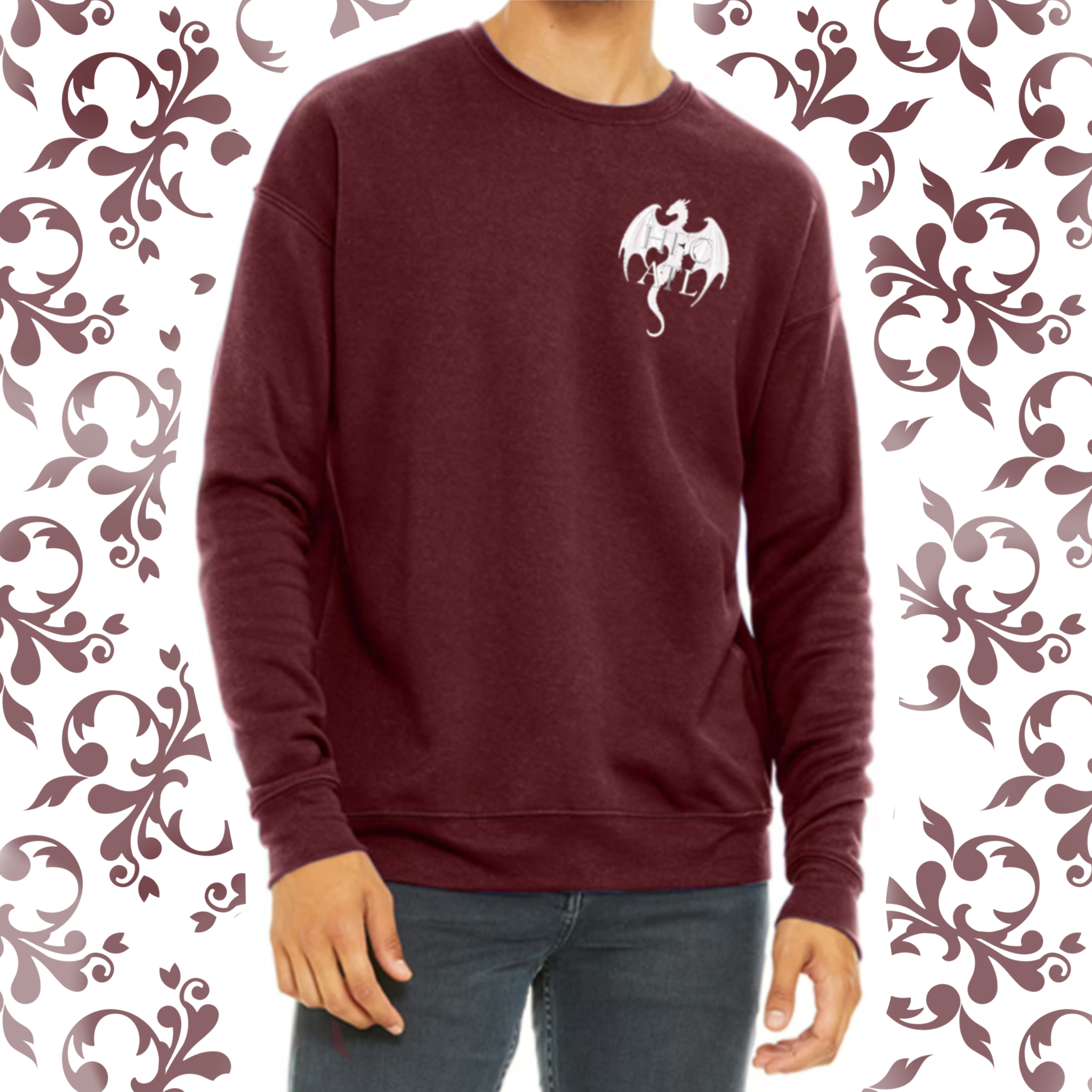 Pressed Penny: Adult Crewneck (Bella+Canvas)