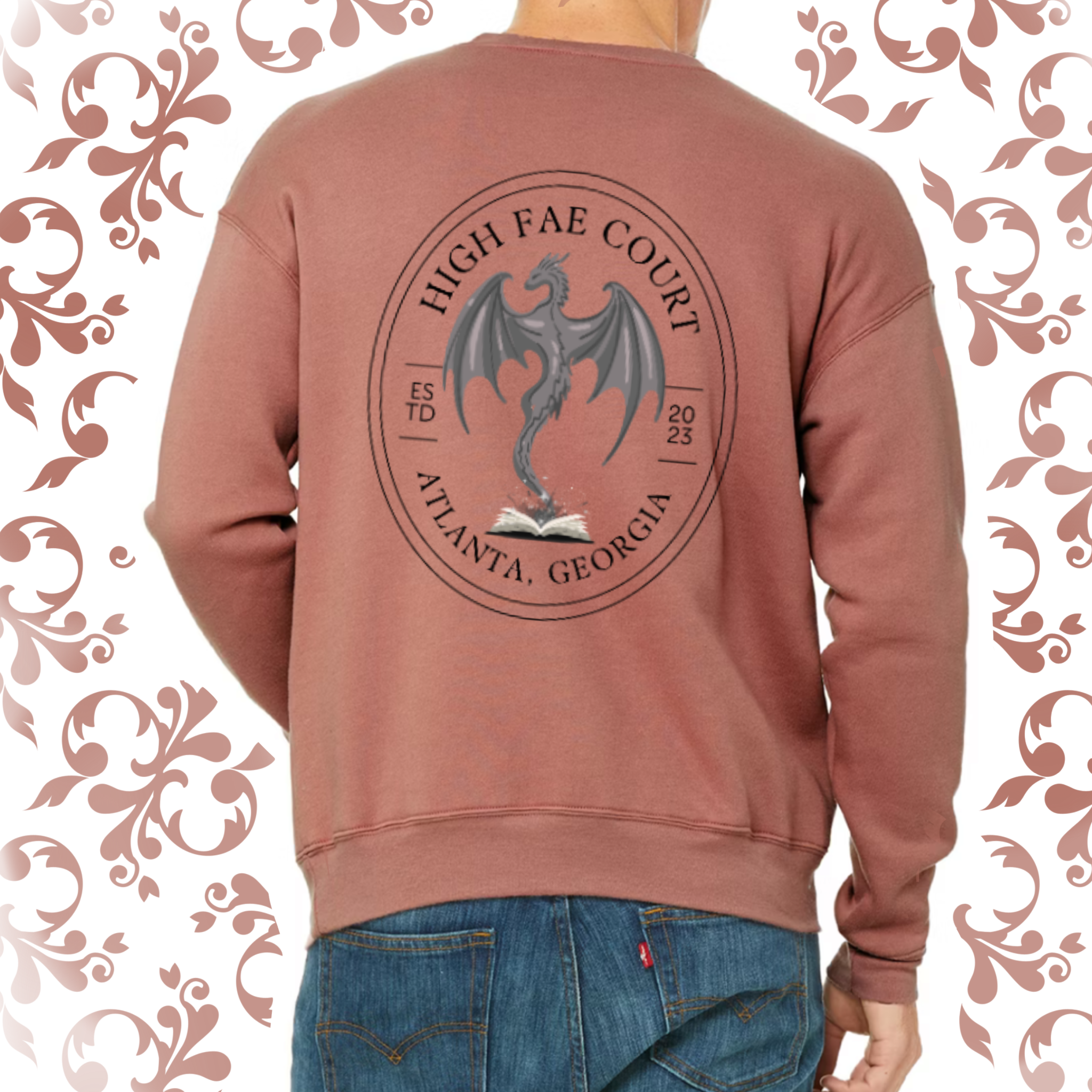 Pressed Penny: Adult Crewneck (Bella+Canvas)