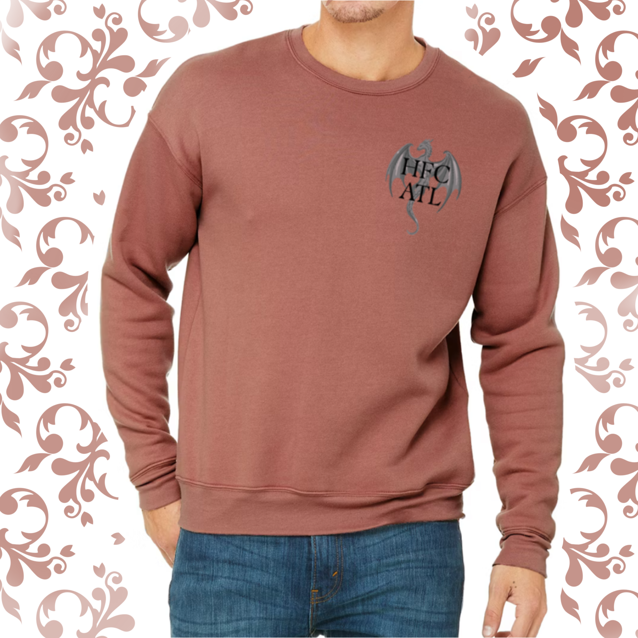 Pressed Penny: Adult Crewneck (Bella+Canvas)
