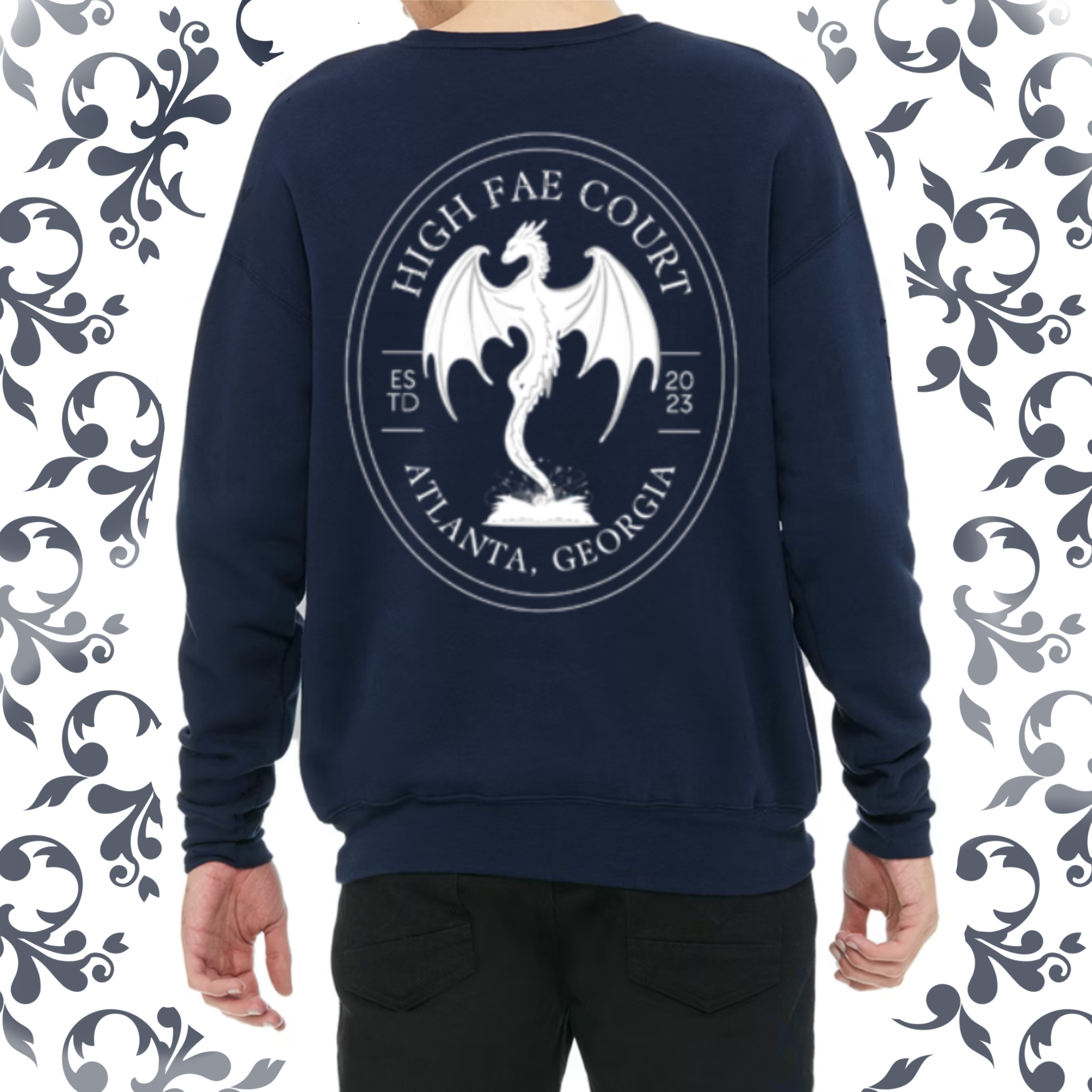 Pressed Penny: Adult Crewneck (Bella+Canvas)