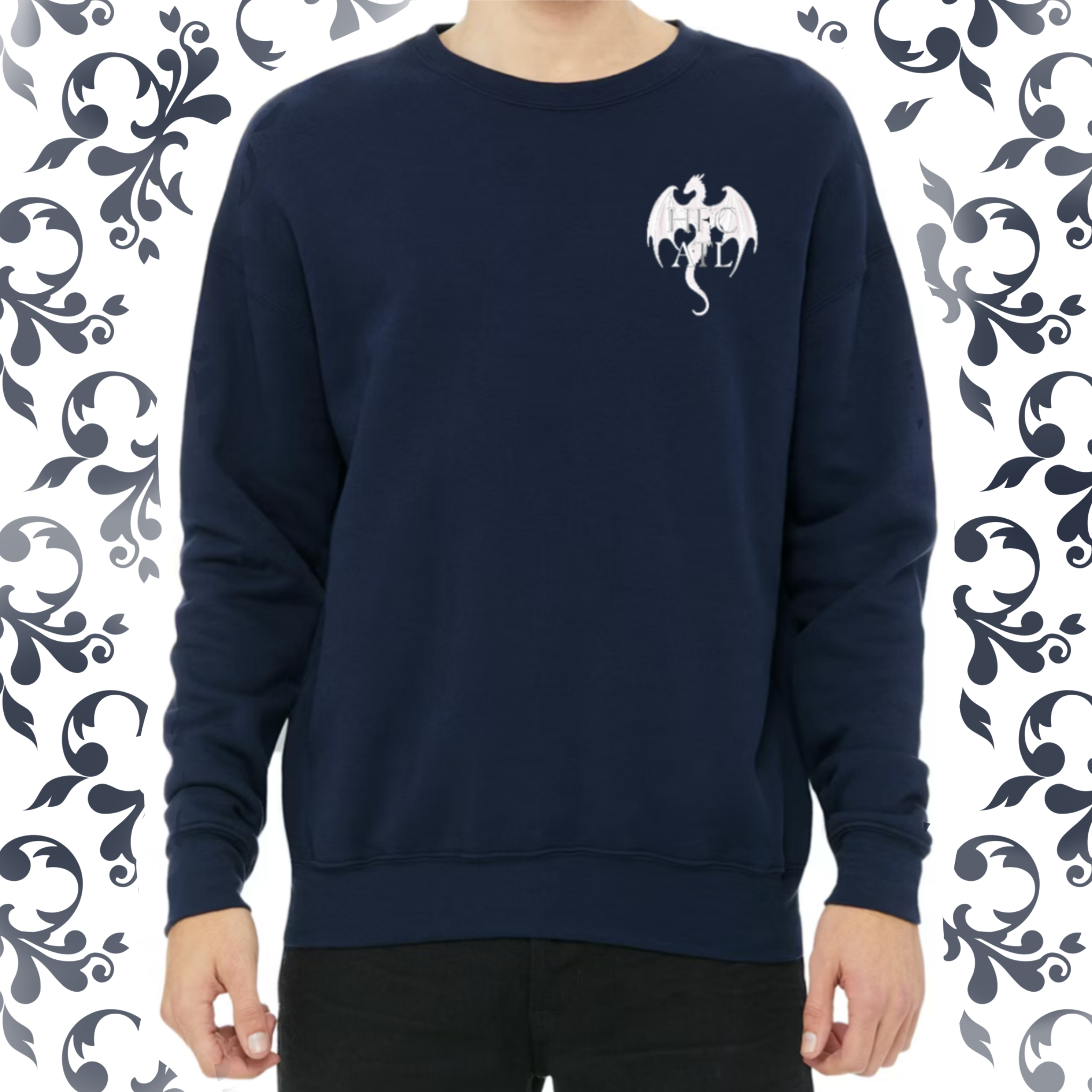 Pressed Penny: Adult Crewneck (Bella+Canvas)