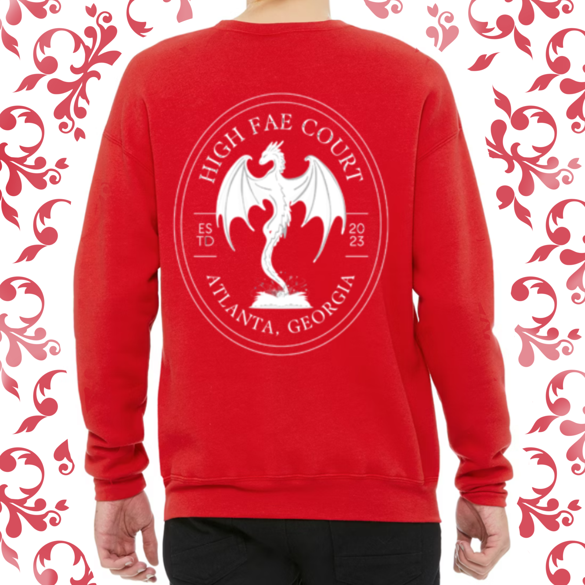 Pressed Penny: Adult Crewneck (Bella+Canvas)