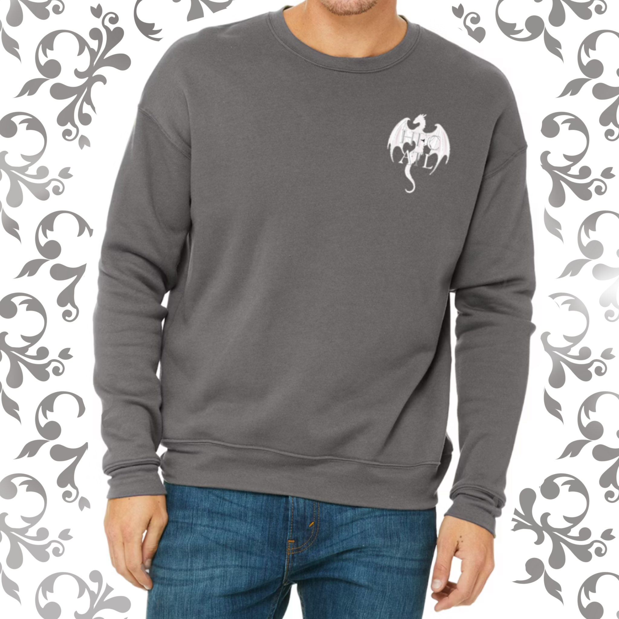 Pressed Penny: Adult Crewneck (Bella+Canvas)