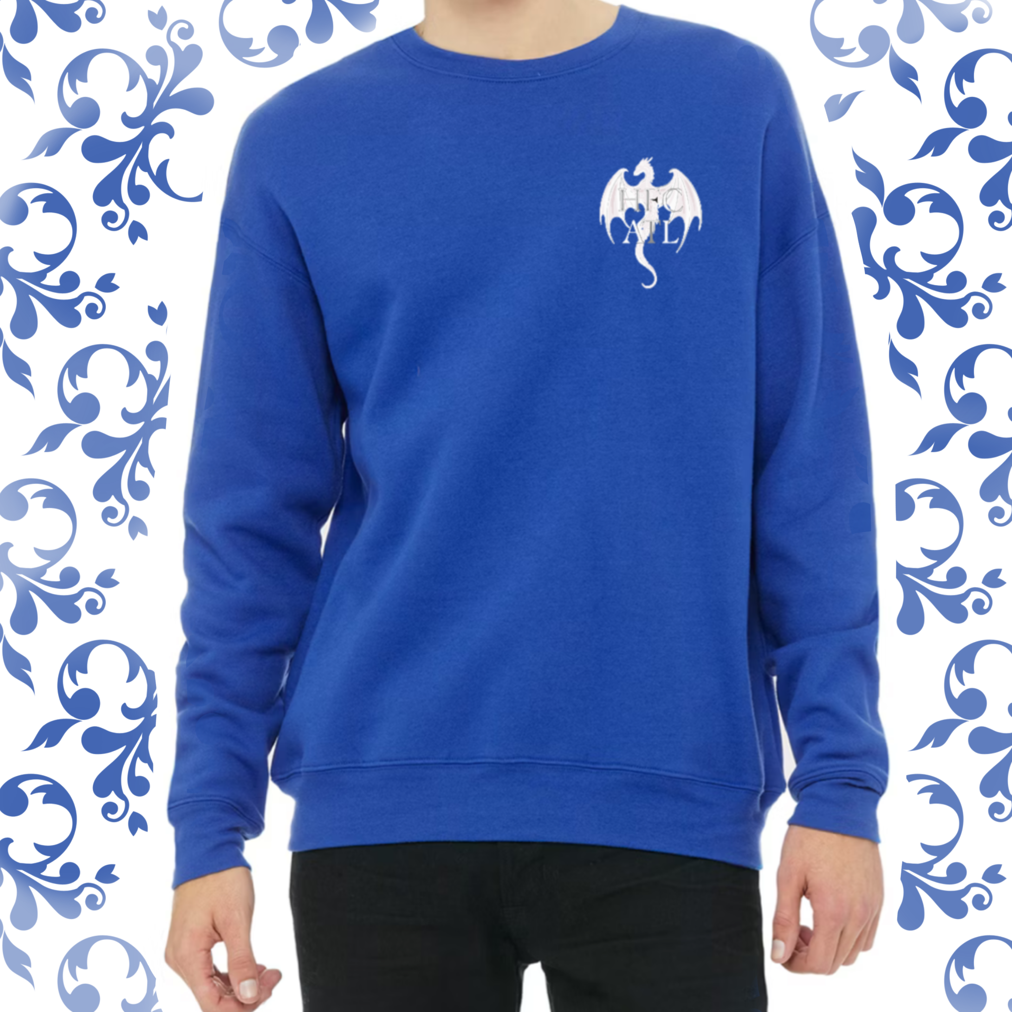 Pressed Penny: Adult Crewneck (Bella+Canvas)