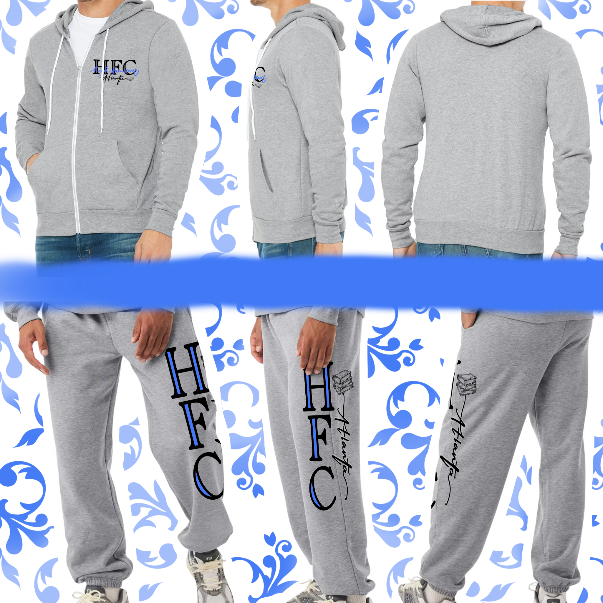 Simplistic HFC: 2pc Sweat Set (Bella+Canvas)